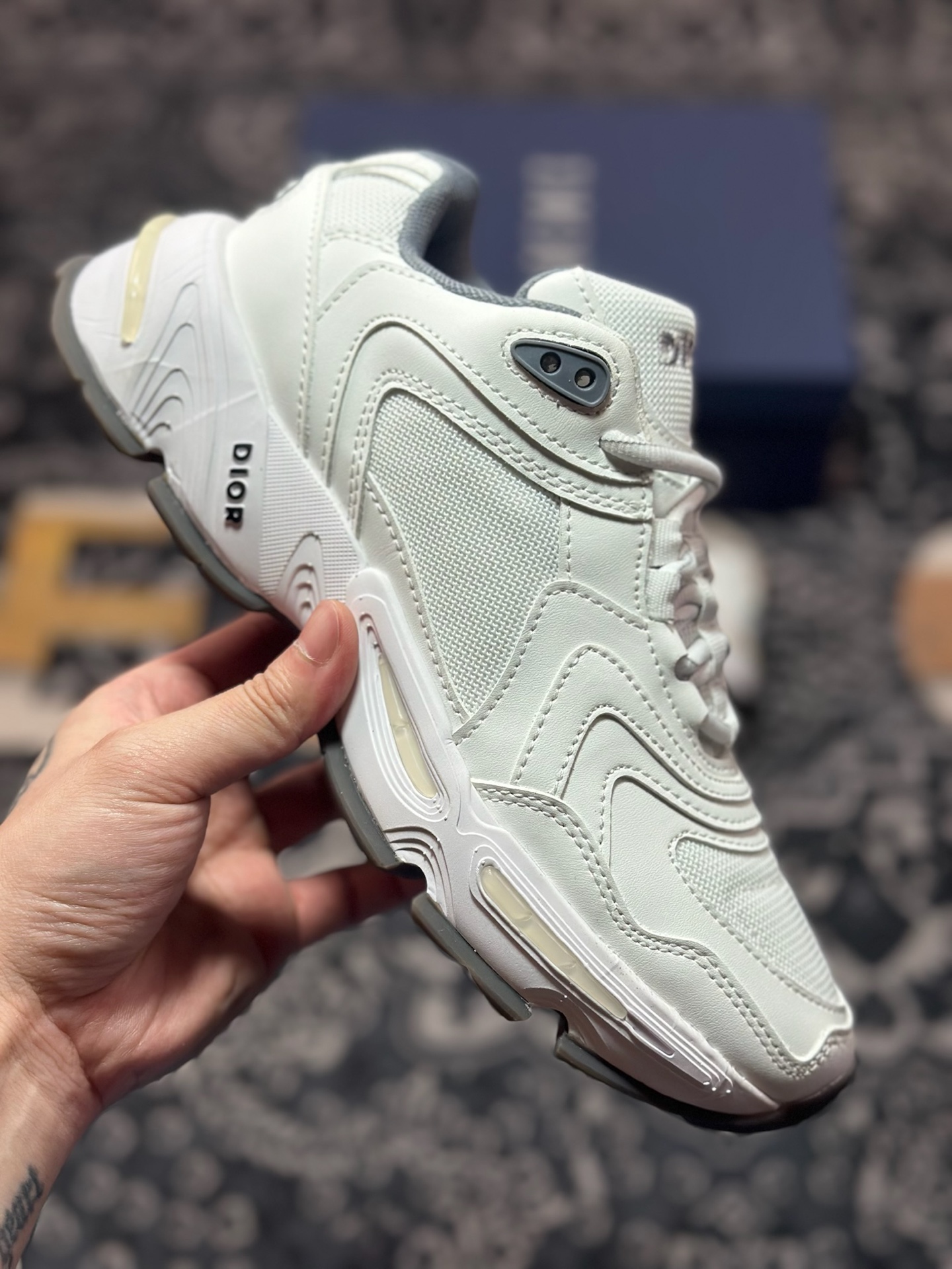 0 原装级别 Dior/迪奥 CD1 Oblique Runner Sneaker 透气休闲运动慢跑鞋 0 原装级别 Dior/迪奥 CD1 Oblique Runner Sneaker 透气休闲运动慢跑鞋