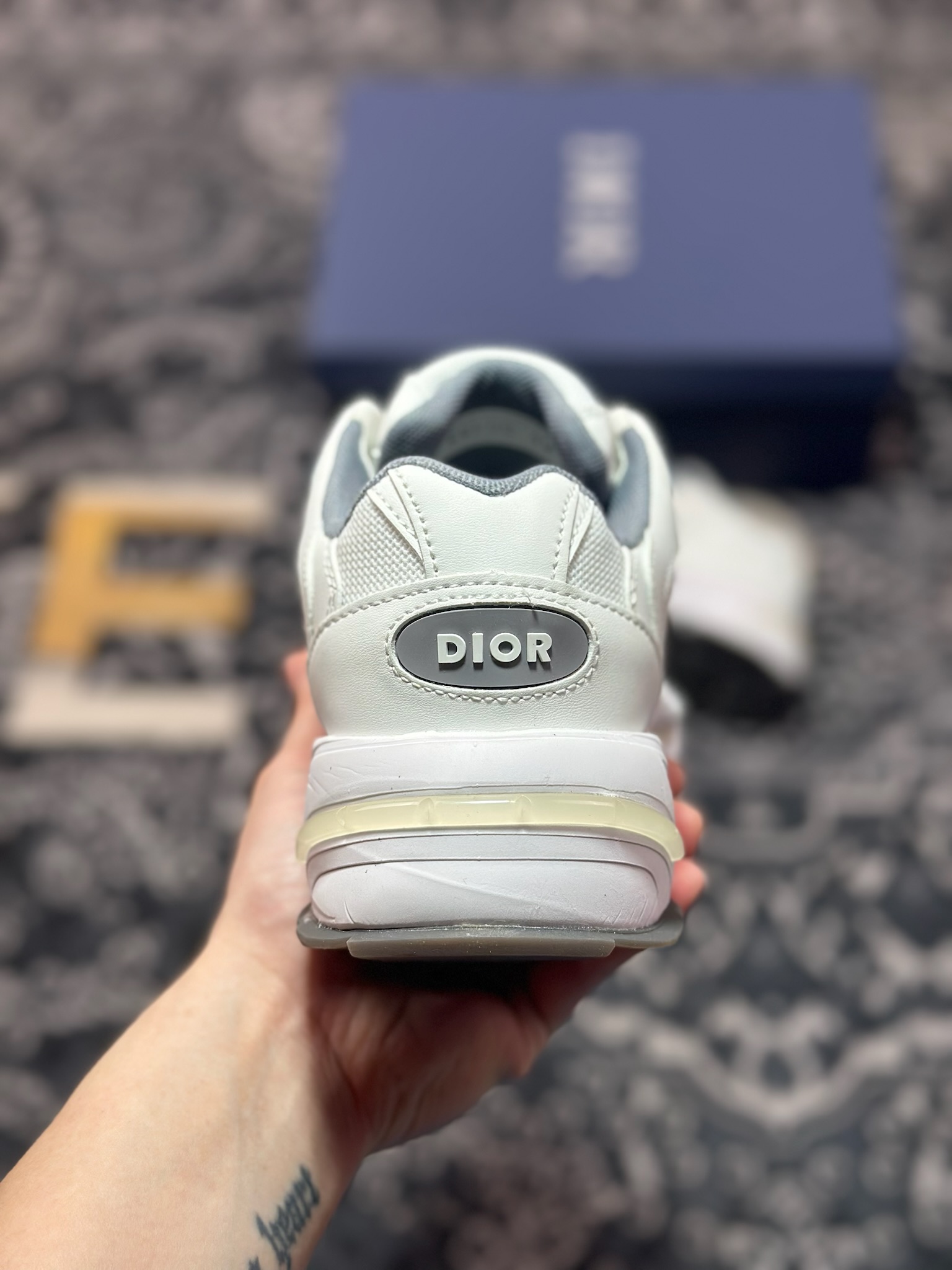 0 原装级别 Dior/迪奥 CD1 Oblique Runner Sneaker 透气休闲运动慢跑鞋 0 原装级别 Dior/迪奥 CD1 Oblique Runner Sneaker 透气休闲运动慢跑鞋