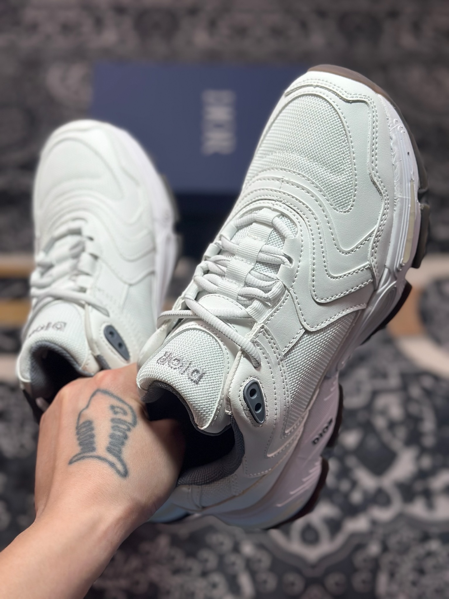 0 原装级别 Dior/迪奥 CD1 Oblique Runner Sneaker 透气休闲运动慢跑鞋 0 原装级别 Dior/迪奥 CD1 Oblique Runner Sneaker 透气休闲运动慢跑鞋