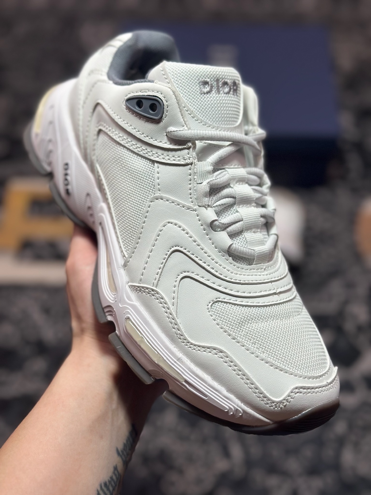 0 原装级别 Dior/迪奥 CD1 Oblique Runner Sneaker 透气休闲运动慢跑鞋 0 原装级别 Dior/迪奥 CD1 Oblique Runner Sneaker 透气休闲运动慢跑鞋