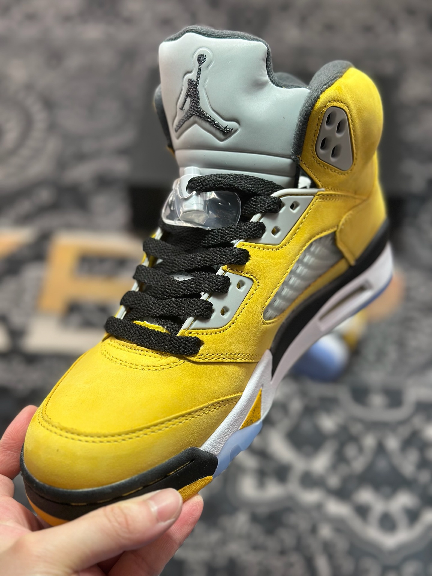 原装级别 Nike Air Jordan 5 OG ”Grape”  Air Jordan AJ5 Retro IO3372-700