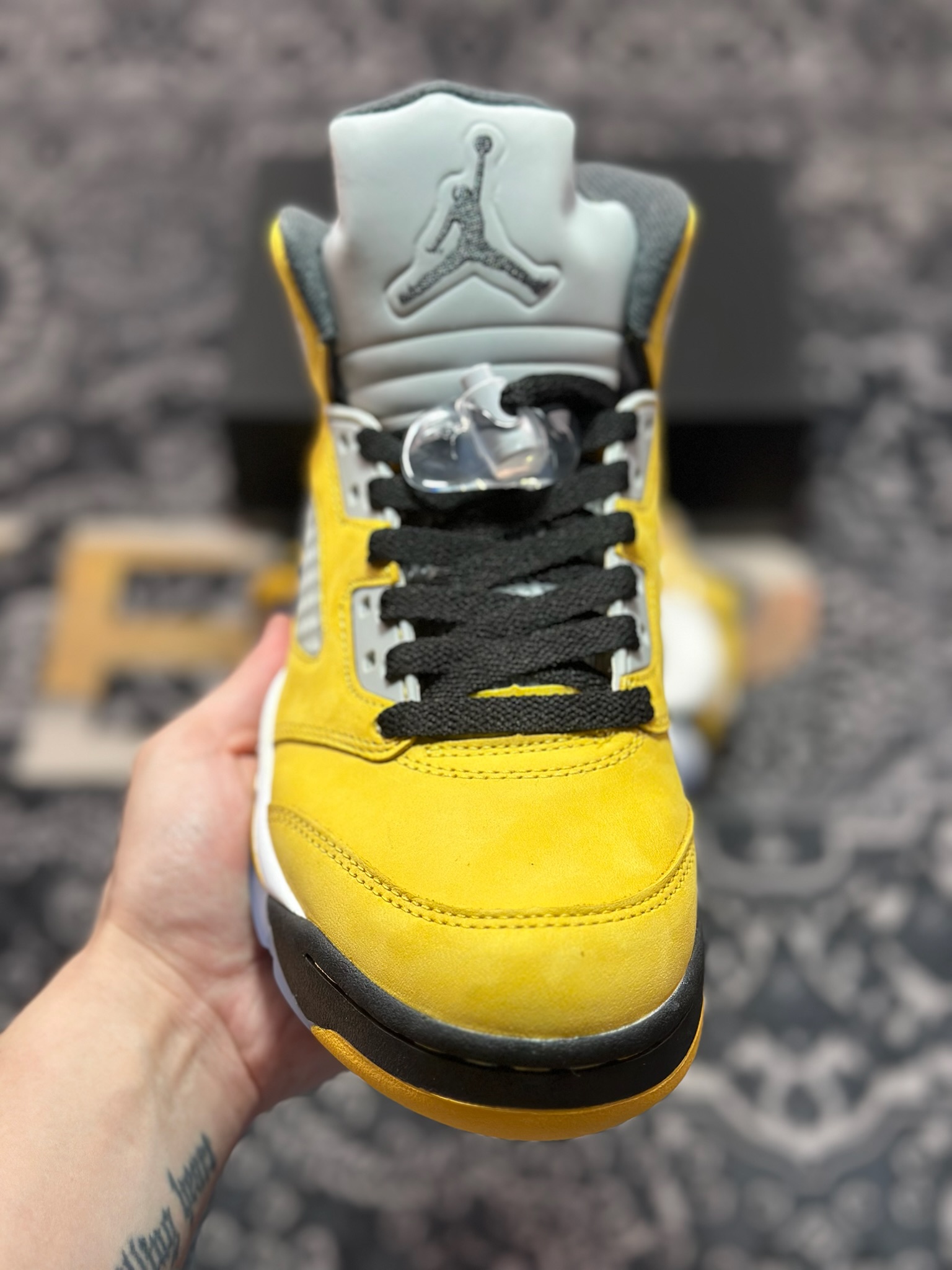 原装级别 Nike Air Jordan 5 OG ”Grape”  Air Jordan AJ5 Retro IO3372-700