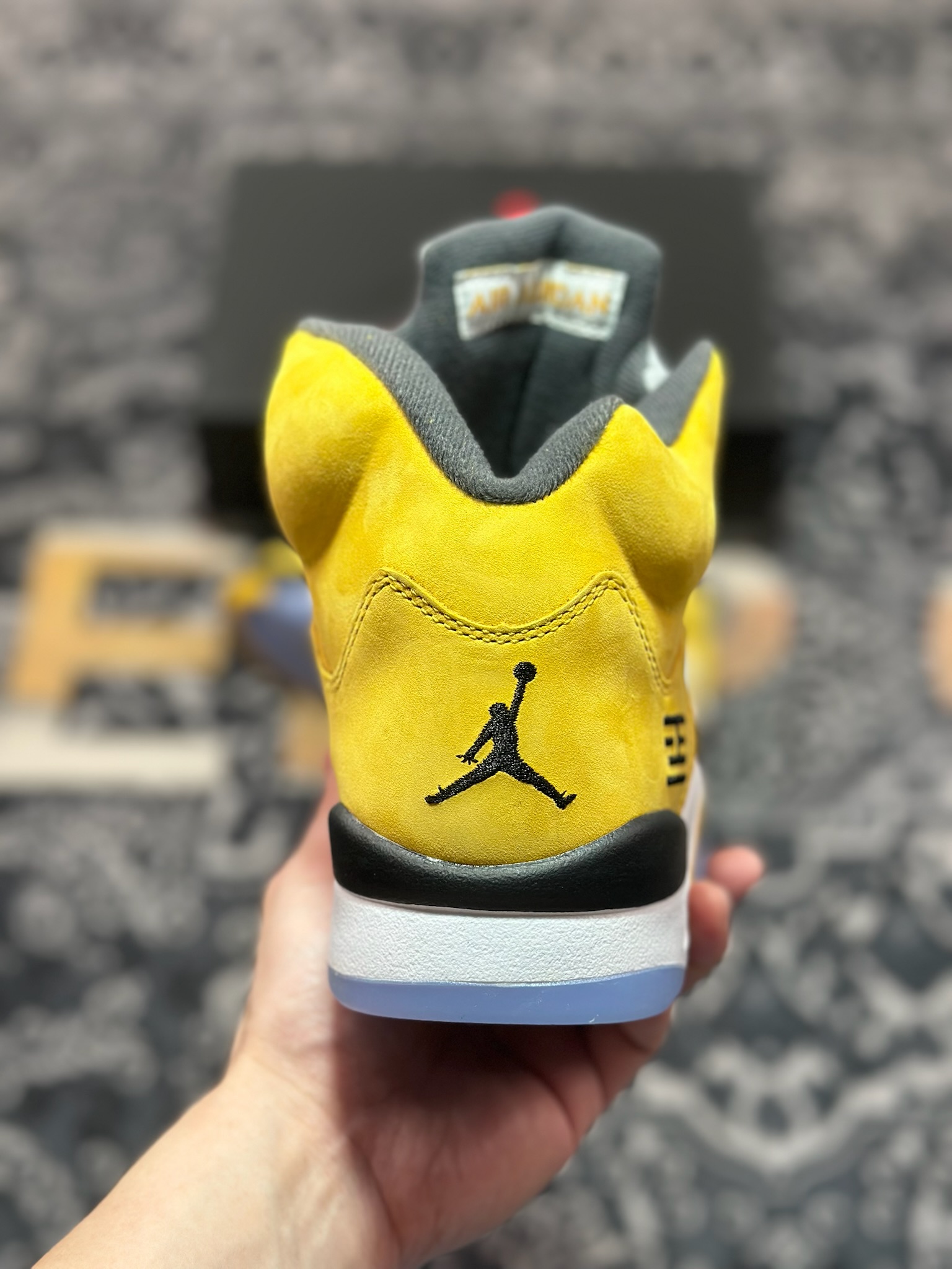 原装级别 Nike Air Jordan 5 OG ”Grape”  Air Jordan AJ5 Retro IO3372-700