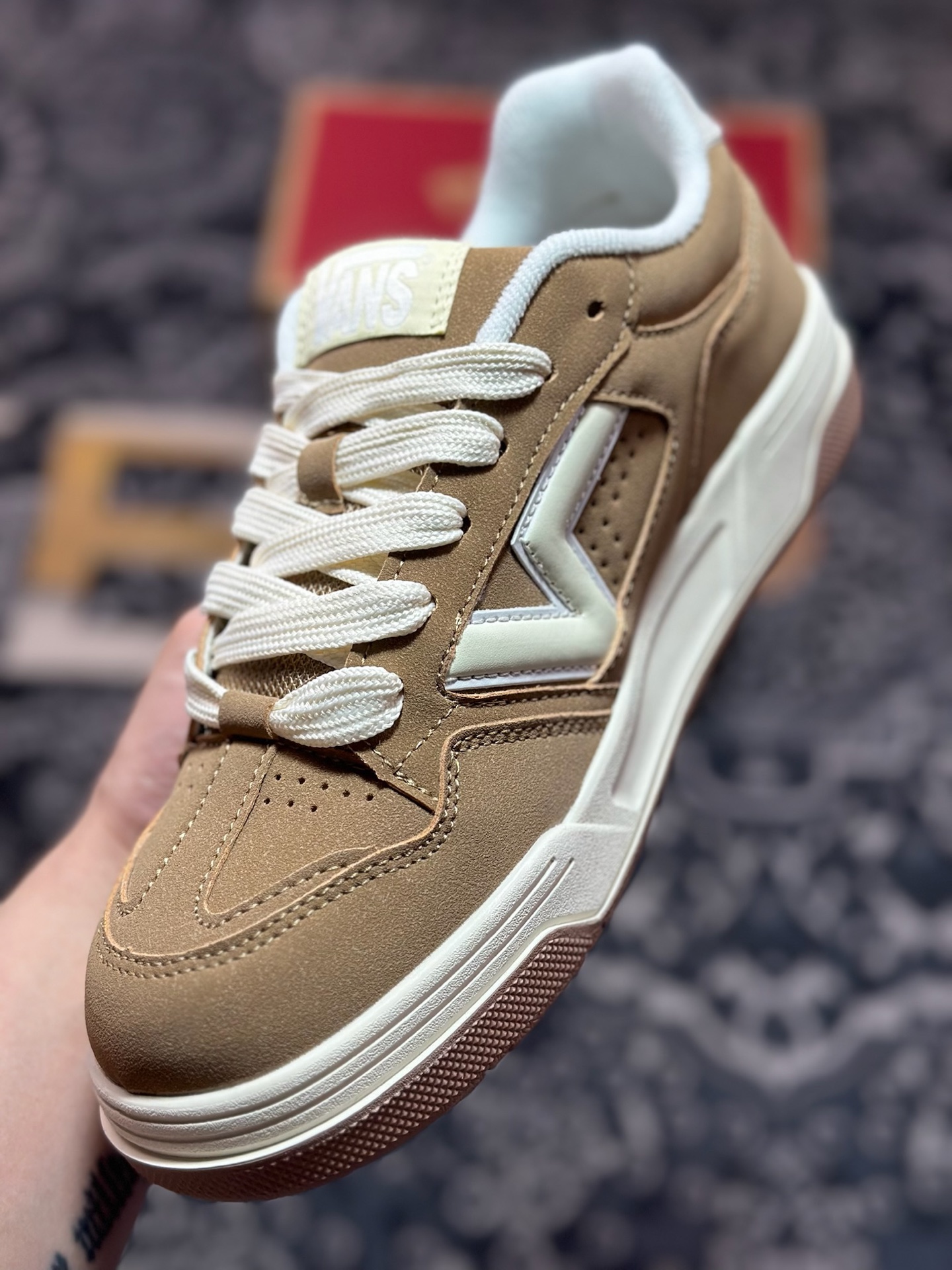 Vans Upland CL 棕色 范斯官方 美式复古休闲运动鞋  VN000D1HE2V