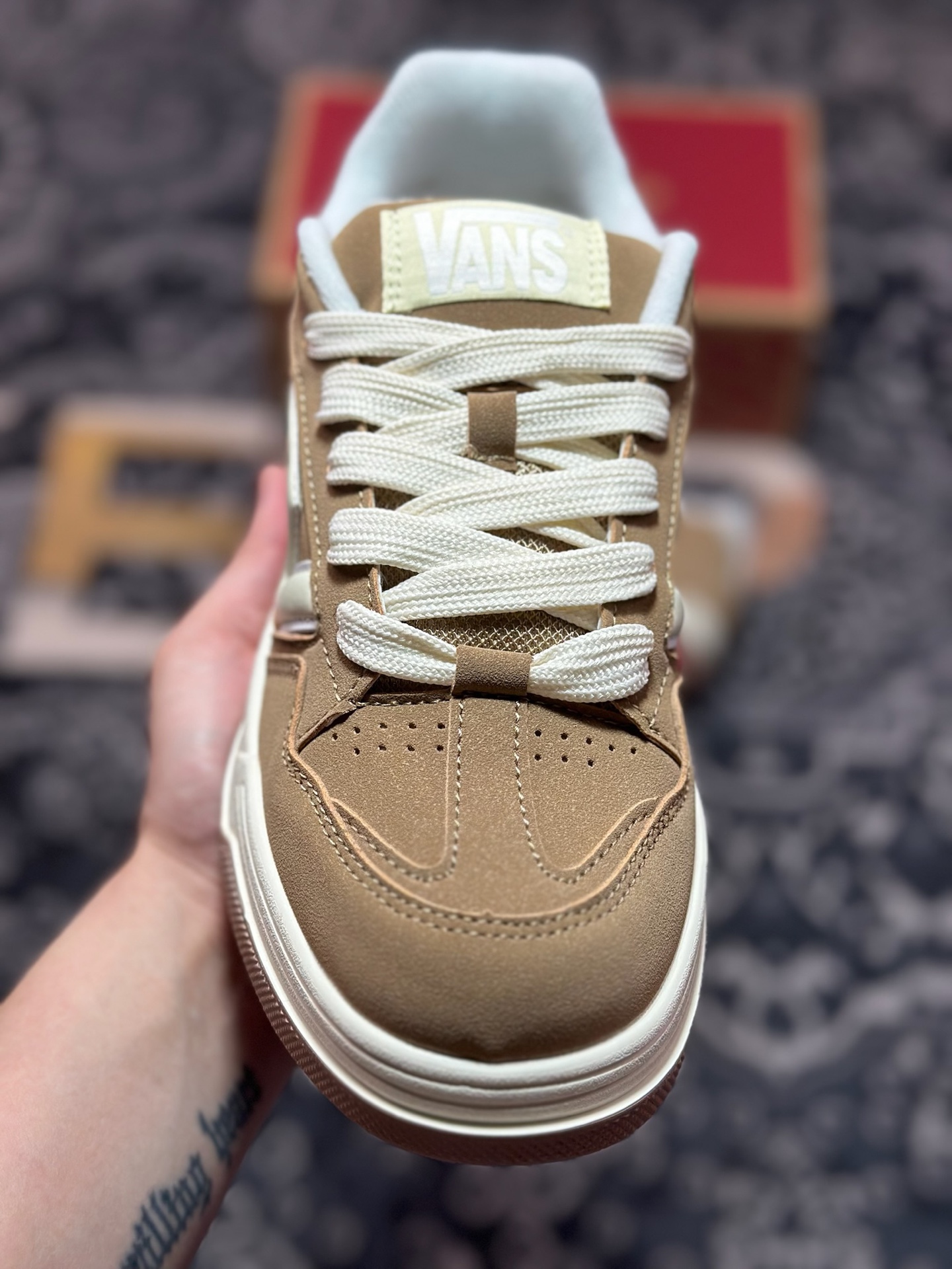 Vans Upland CL 棕色 范斯官方 美式复古休闲运动鞋  VN000D1HE2V