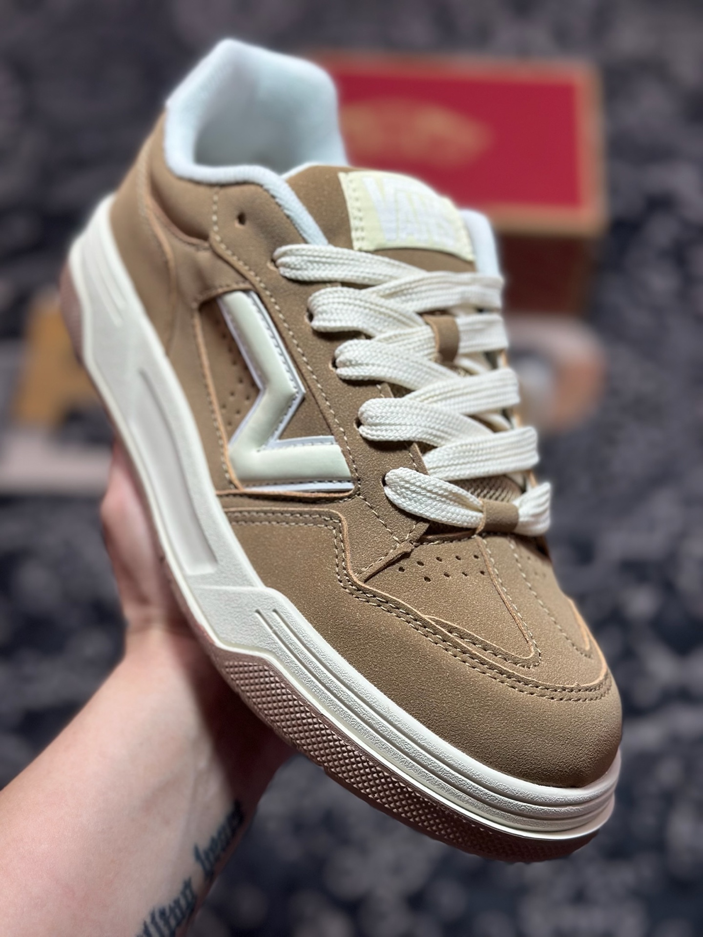 Vans Upland CL 棕色 范斯官方 美式复古休闲运动鞋  VN000D1HE2V