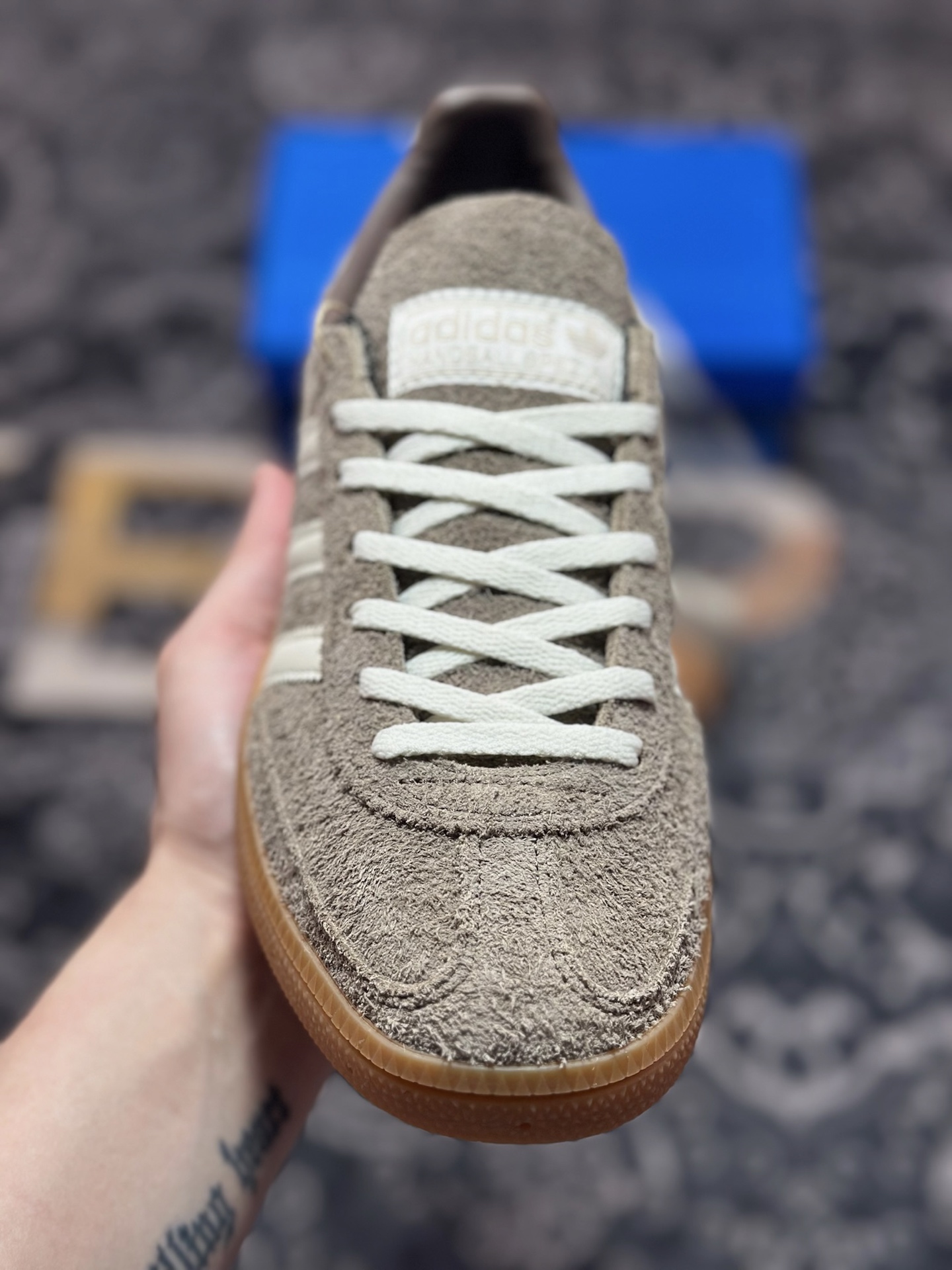 优选 原装级别Adidas Handball Spezial 复古单品 阿迪达斯经典款复古休闲板鞋  IF6490
