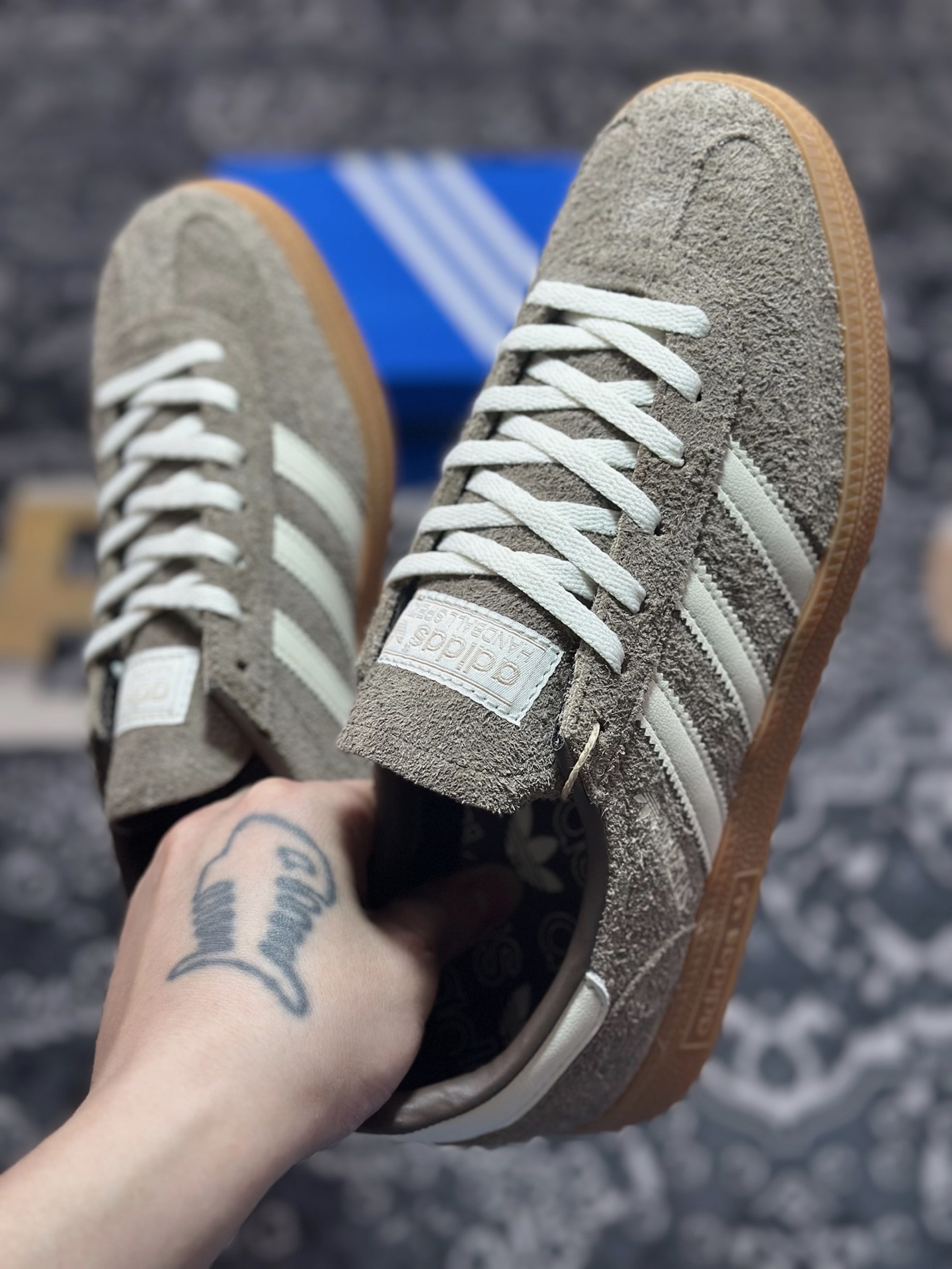 优选 原装级别Adidas Handball Spezial 复古单品 阿迪达斯经典款复古休闲板鞋  IF6490