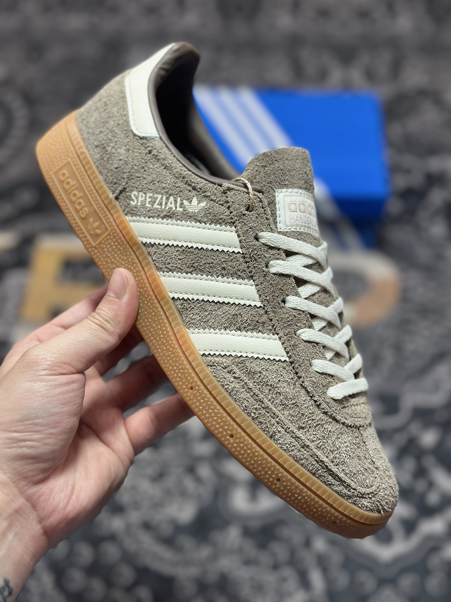 优选 原装级别Adidas Handball Spezial 复古单品 阿迪达斯经典款复古休闲板鞋  IF6490