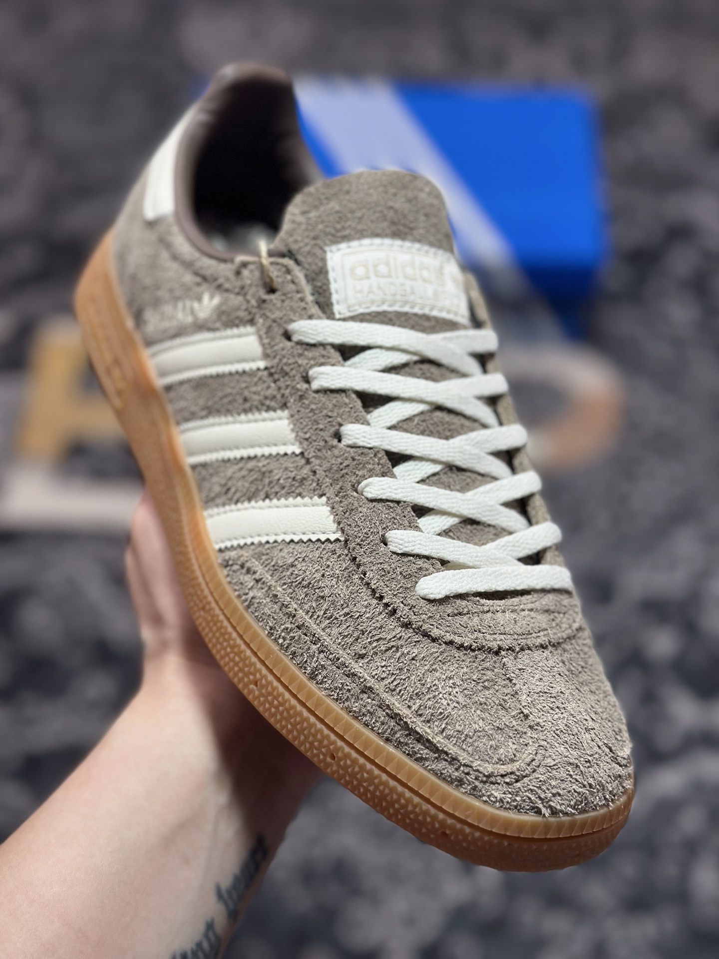 优选 原装级别Adidas Handball Spezial 复古单品 阿迪达斯经典款复古休闲板鞋  IF6490