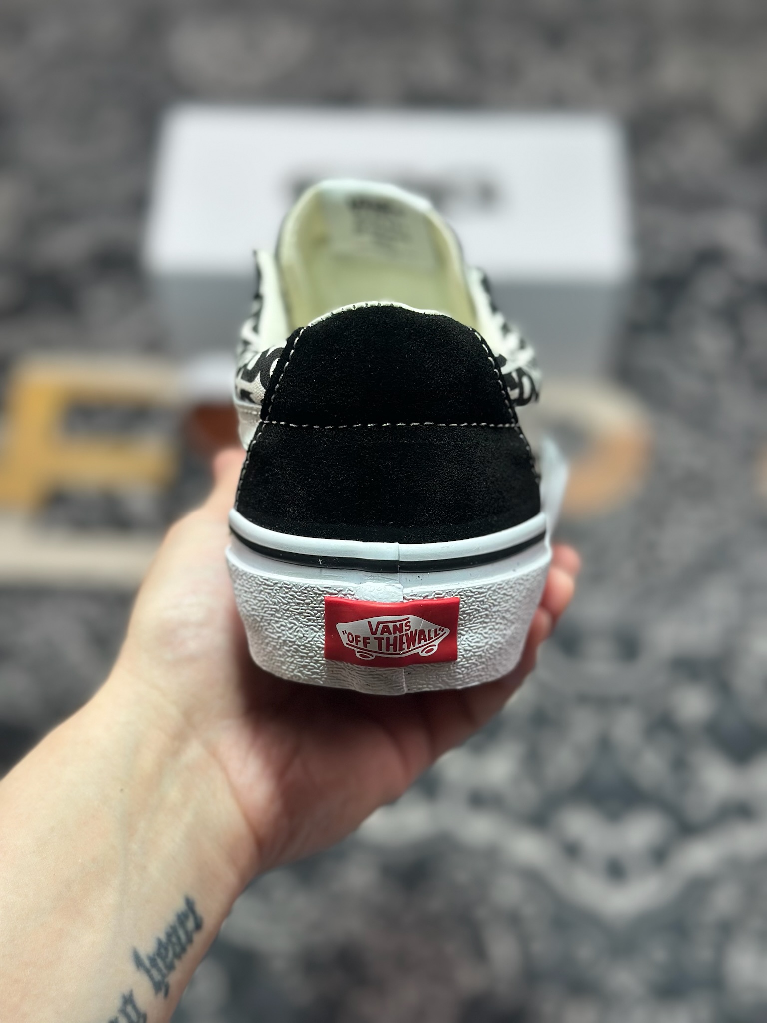 Vans SK8-Low x CDG联名 全新一代 低帮硫化帆布鞋