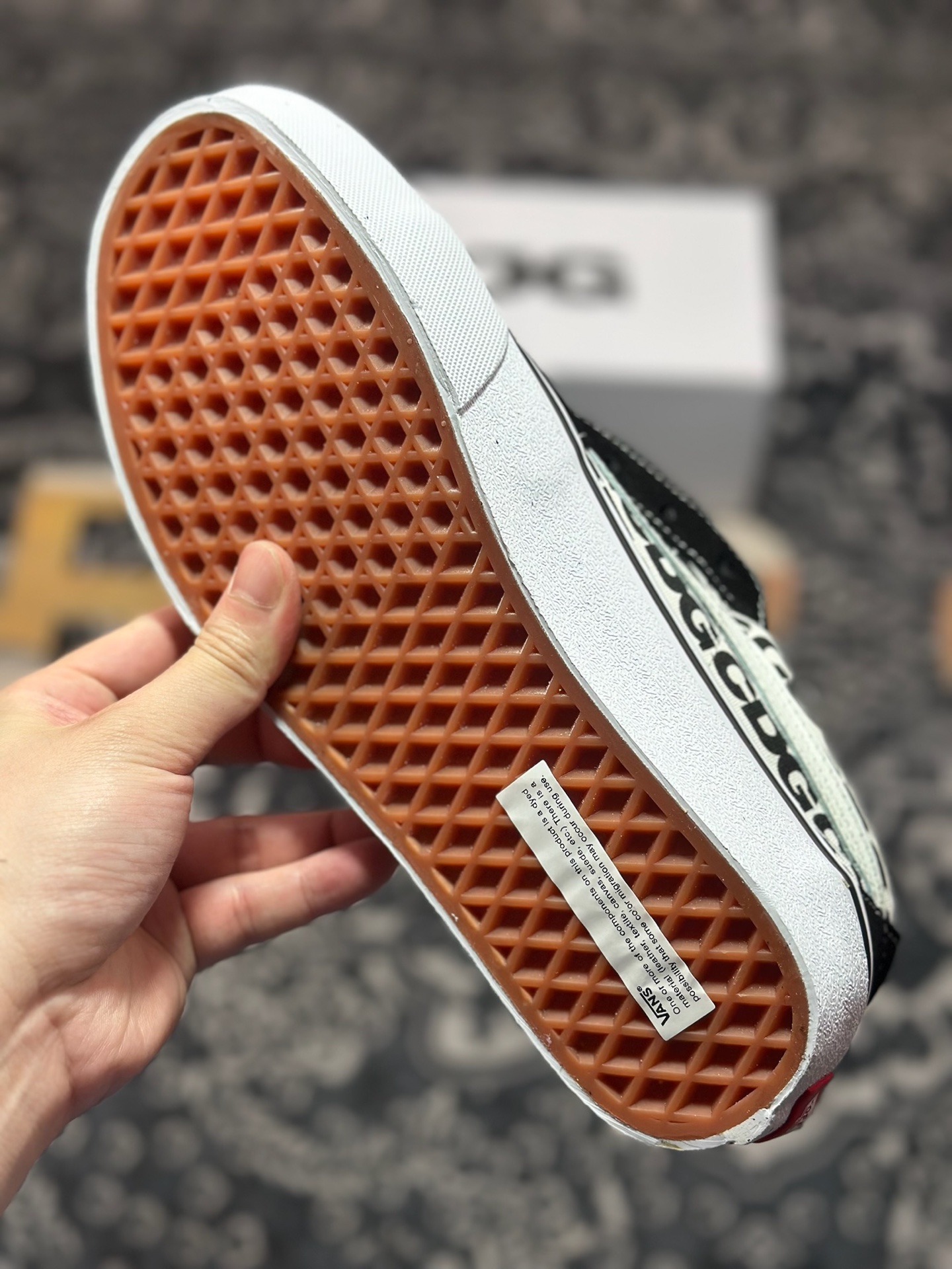 Vans SK8-Low x CDG联名 全新一代 低帮硫化帆布鞋