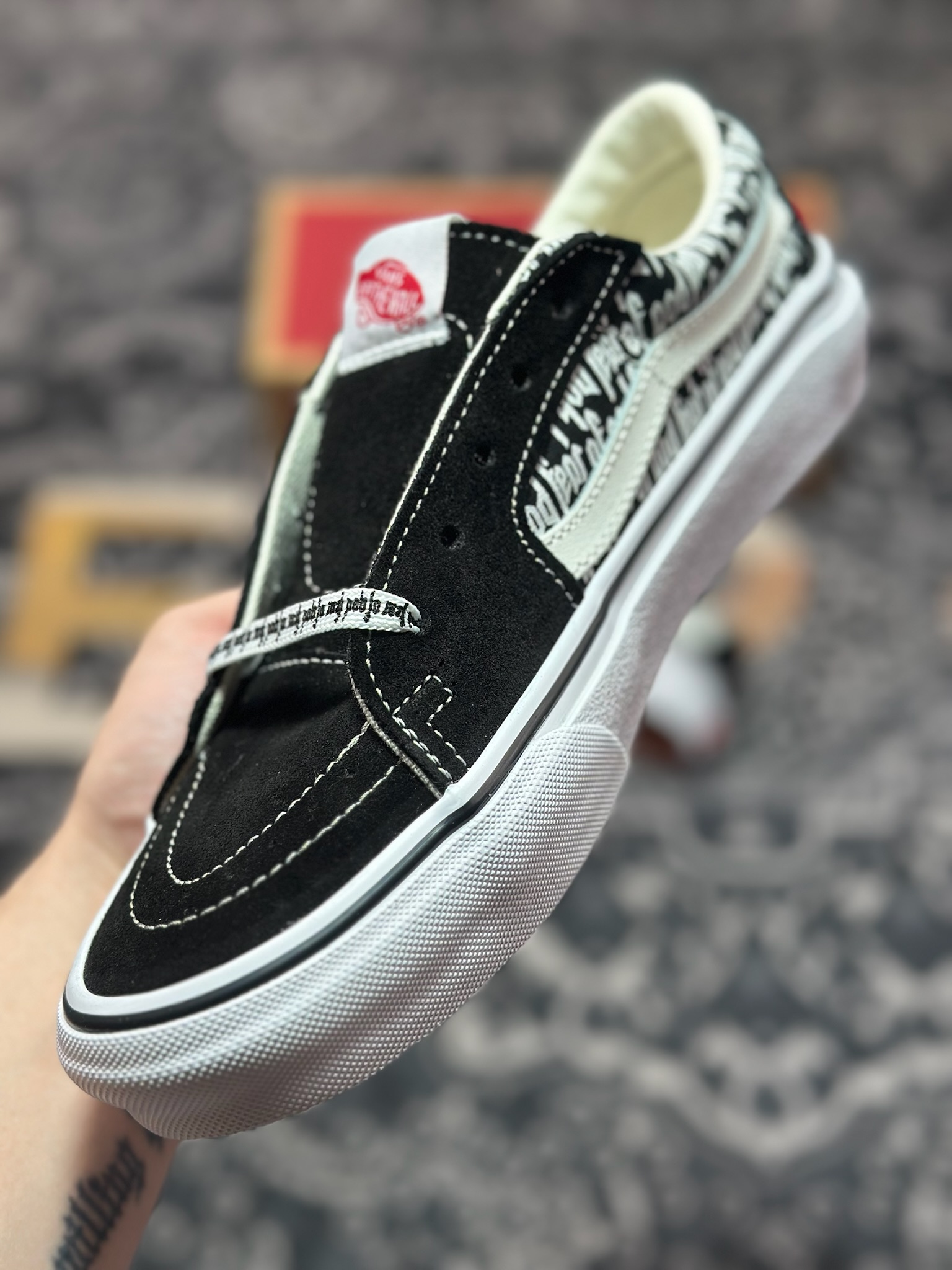 Vans SK8-Low x Fog联名 全新一代 低帮硫化帆布鞋