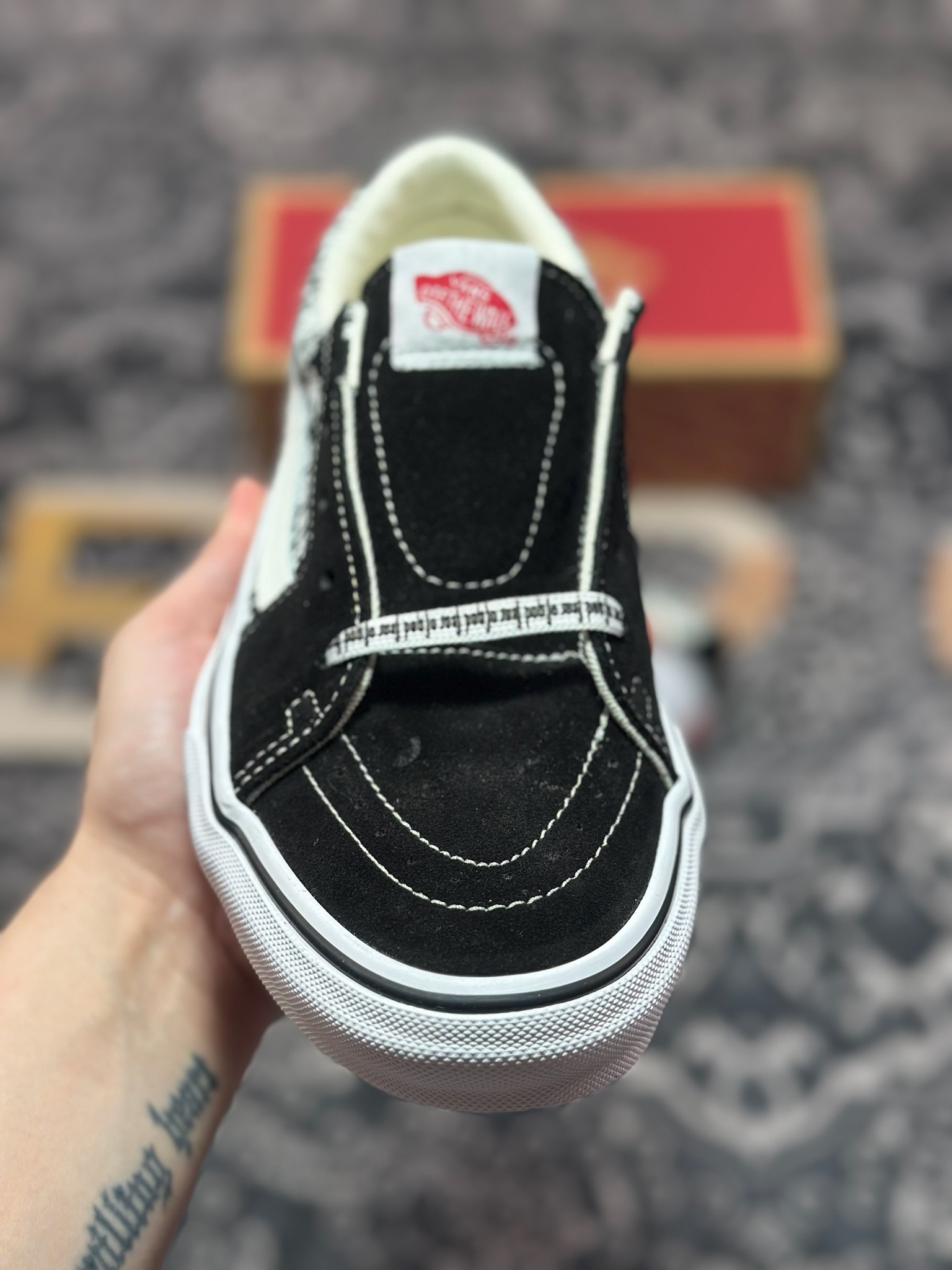 Vans SK8-Low x Fog联名 全新一代 低帮硫化帆布鞋