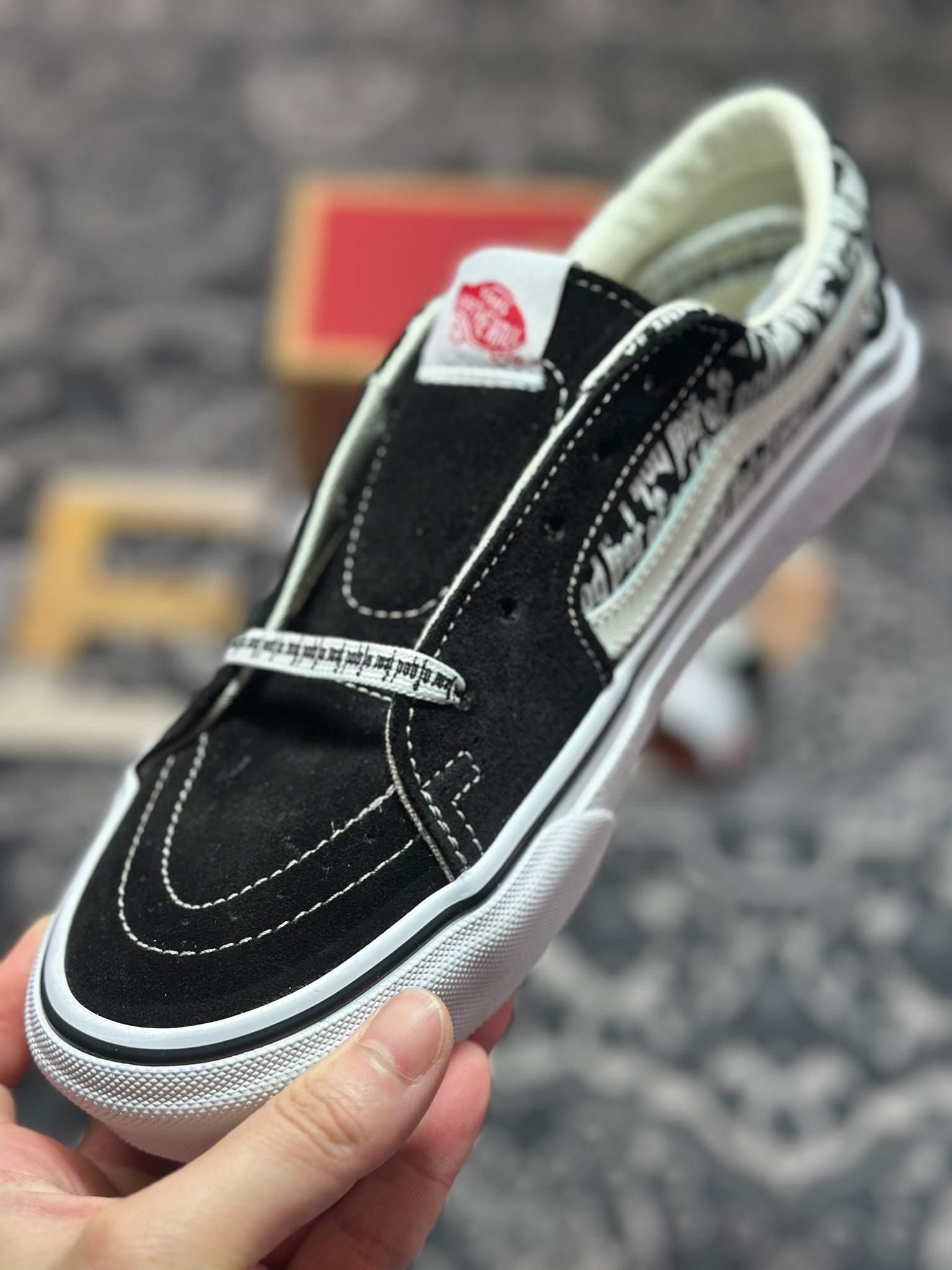 Vans SK8-Low x Fog联名 全新一代 低帮硫化帆布鞋