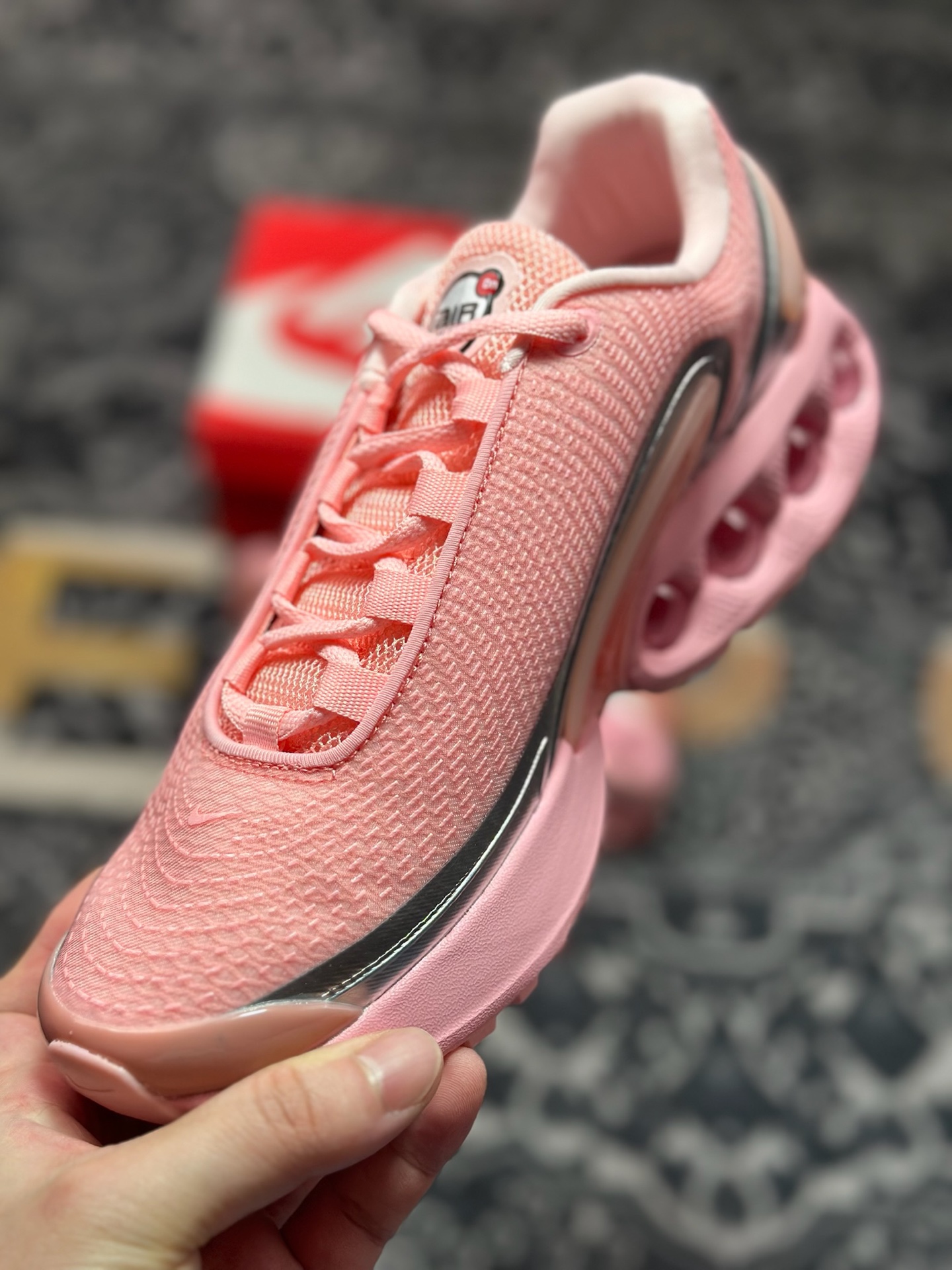 耐克Nike Air Max Dn PremiumDN系列低帮豆荚型气垫百搭休闲运动慢跑鞋“珊瑚橘粉” DV3337-601-Chinese UA Cheap High Quatity Brand Clothes Bags handbags Sneakers wholesale wholesaler seller from China Factory suppliers Fashion Clothing Shoes best Quality Beautiful Price 耐克Nike Air Max Dn PremiumDN系列低帮豆荚型气垫百搭休闲运动慢跑鞋“珊瑚橘粉” DV3337-601