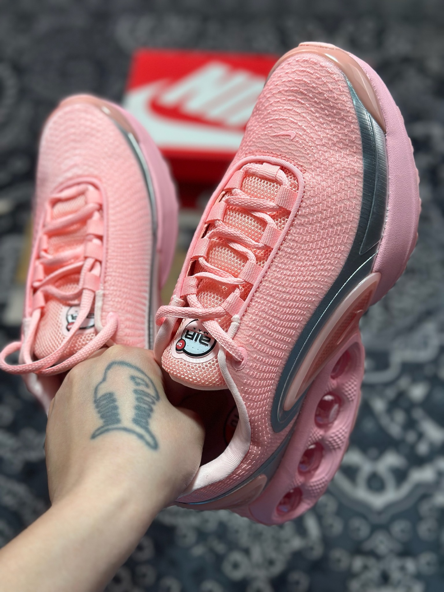 耐克Nike Air Max Dn PremiumDN系列低帮豆荚型气垫百搭休闲运动慢跑鞋“珊瑚橘粉” DV3337-601-Chinese UA Cheap High Quatity Brand Clothes Bags handbags Sneakers wholesale wholesaler seller from China Factory suppliers Fashion Clothing Shoes best Quality Beautiful Price 耐克Nike Air Max Dn PremiumDN系列低帮豆荚型气垫百搭休闲运动慢跑鞋“珊瑚橘粉” DV3337-601