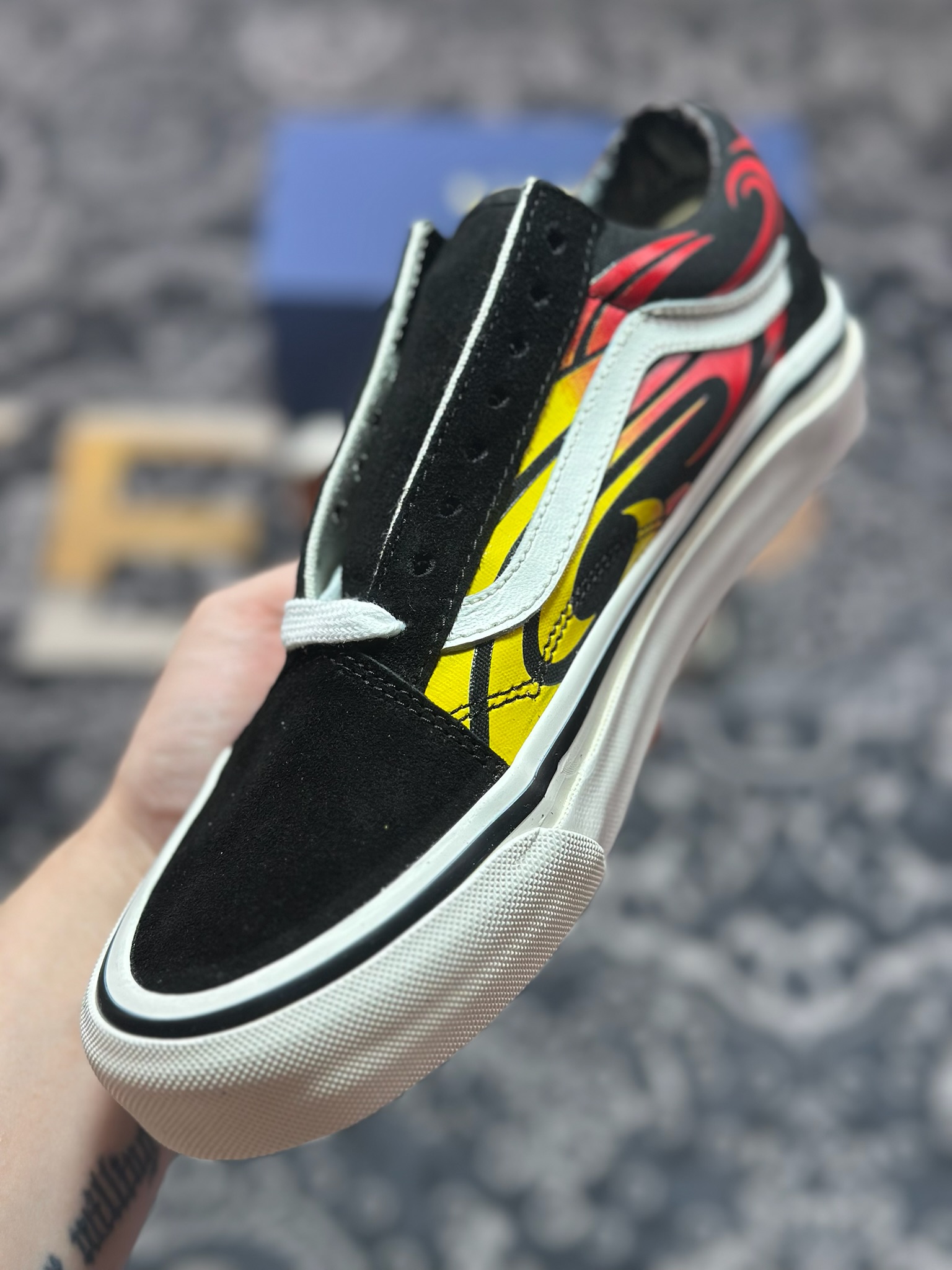0 Vans Premium Old Skool 舒适百搭 防滑减震 休闲硫化板鞋  VN000D56458 VN000D56MCG