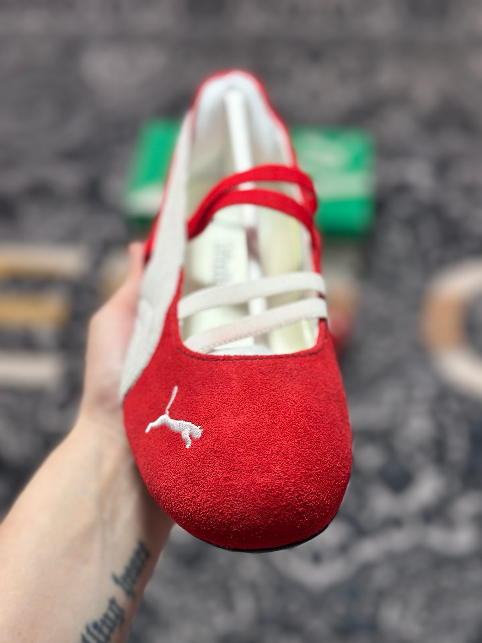 优选 原装级别 纯原 Puma 彪马 Speedcat Ballet 小红书爆款 芭蕾舞鞋 401287-07