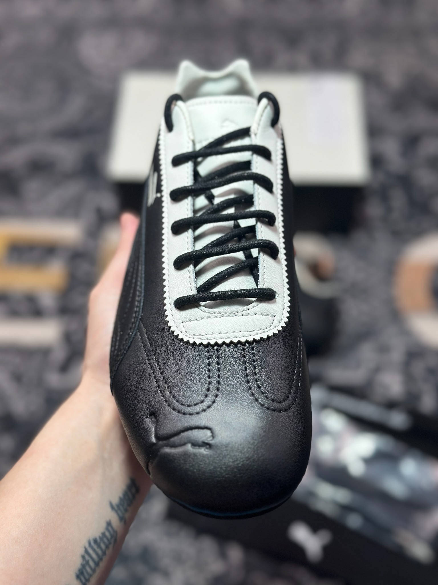 优选 原装级别Noafterno x Puma 彪马 Speedcat 小红书爆款 联名款低帮休闲鞋 404267-02