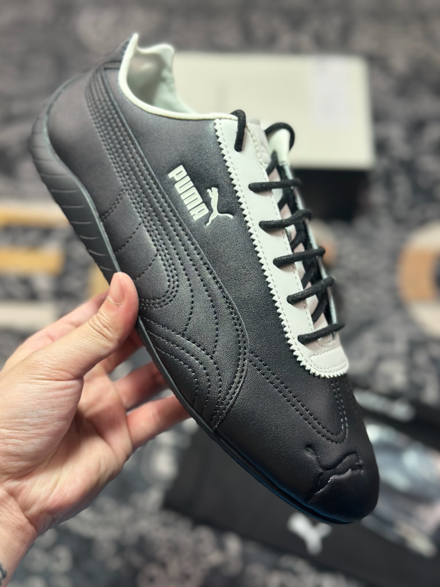 优选 原装级别Noafterno x Puma 彪马 Speedcat 小红书爆款 联名款低帮休闲鞋 404267-02