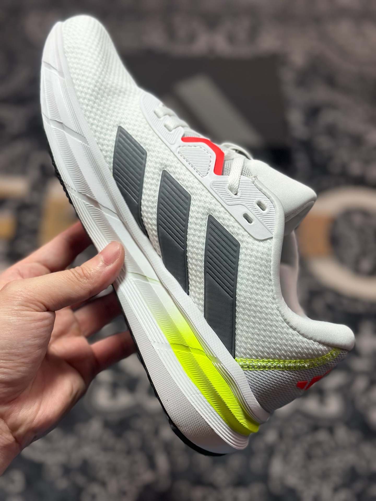 原装级别 adidas galaxy 7 GALAXY 7 舒适柔软防滑耐磨 低帮跑步鞋 ID8759