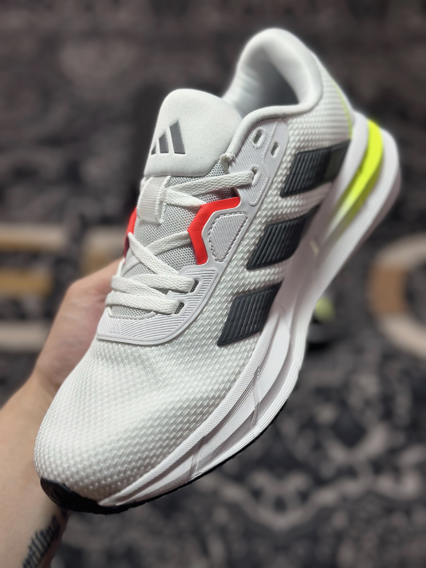 原装级别 adidas galaxy 7 GALAXY 7 舒适柔软防滑耐磨 低帮跑步鞋 ID8759