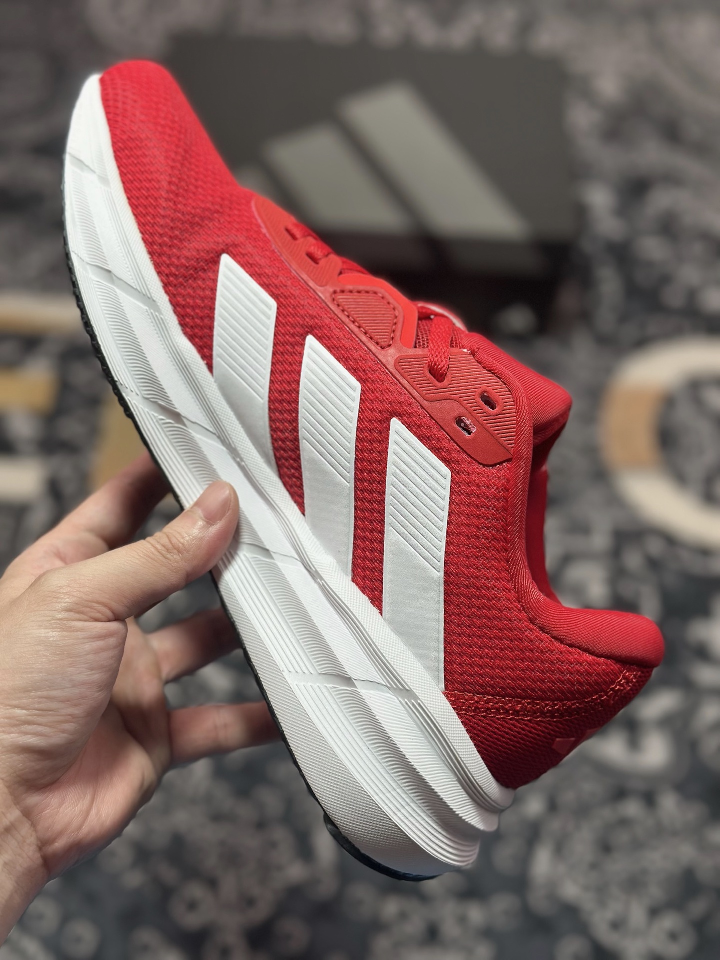 原装级别 adidas galaxy 7 GALAXY 7 舒适柔软防滑耐磨 低帮跑步鞋 IE8226