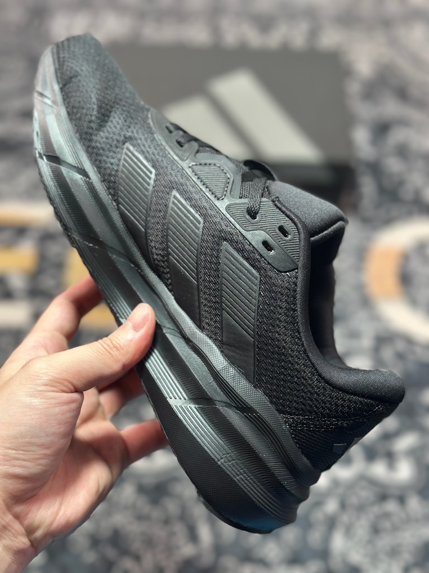 原装级别 adidas galaxy 7 GALAXY 7 舒适柔软防滑耐磨 低帮跑步鞋 ID8757