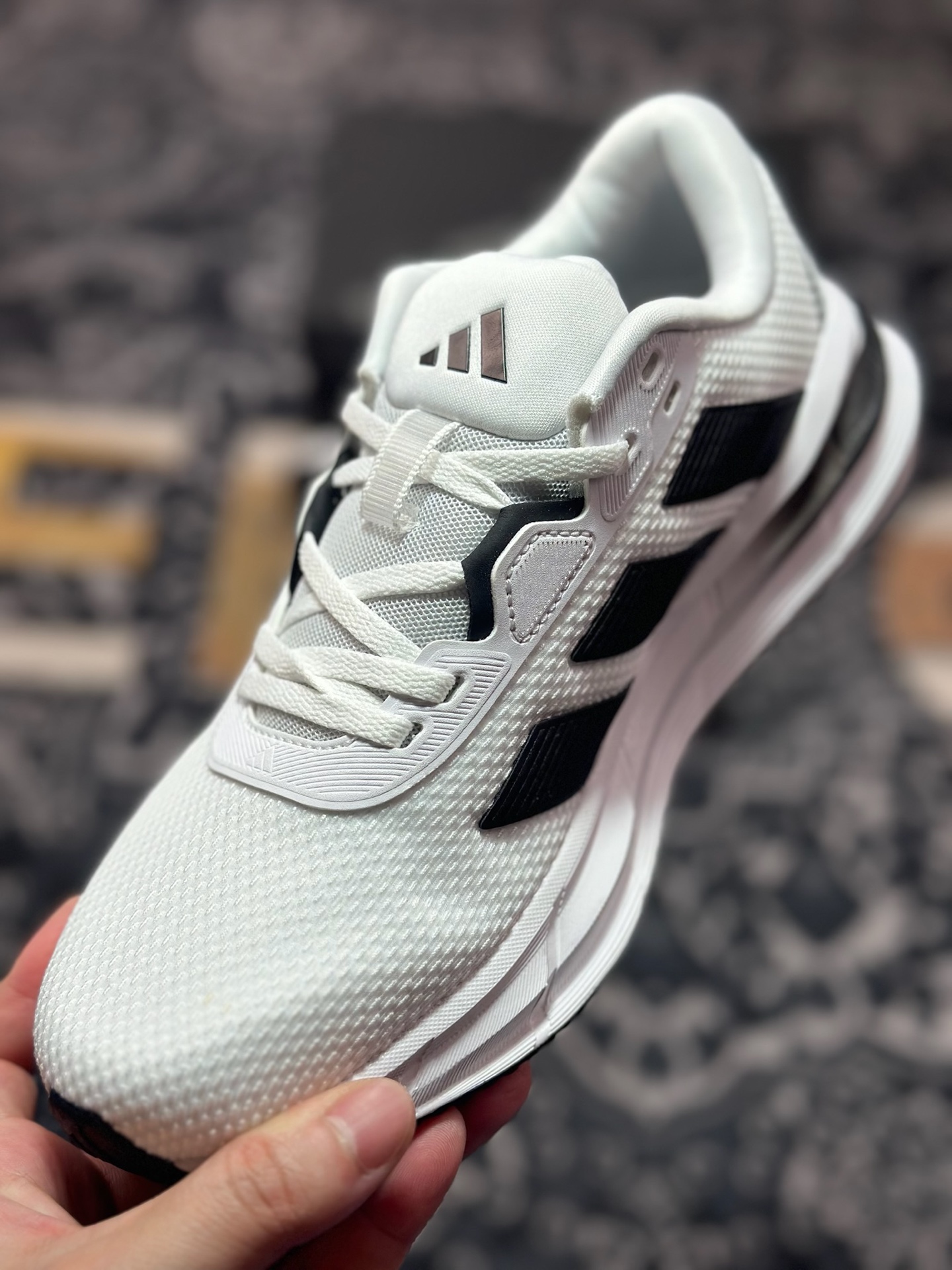 原装级别 adidas galaxy 7 GALAXY 7 舒适柔软防滑耐磨 低帮跑步鞋 ID8858