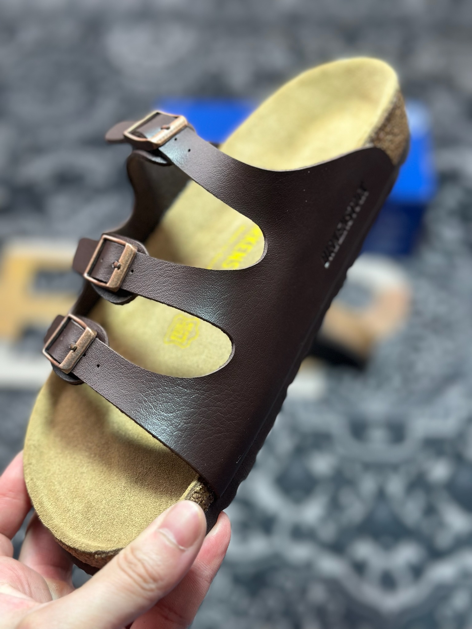 原厂级别 博肯 Birkenstock 三字拖鞋 广东原产#德国百年知名鞋履品牌·博肯Birkenstock 勃肯