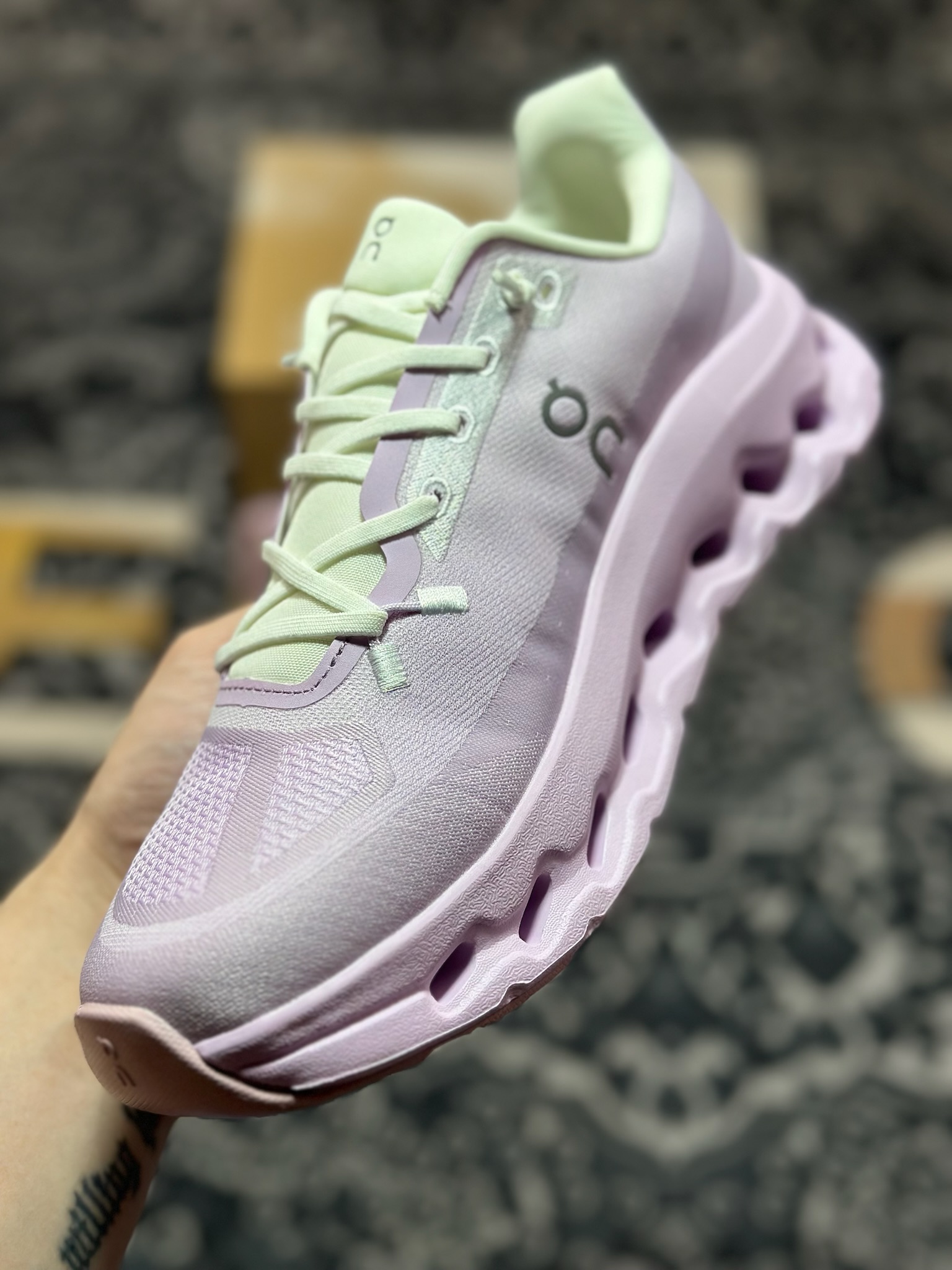 原装级别 On 昂跑 Cloudtilt 舒适轻盈 低帮跑步鞋 3WE10053286