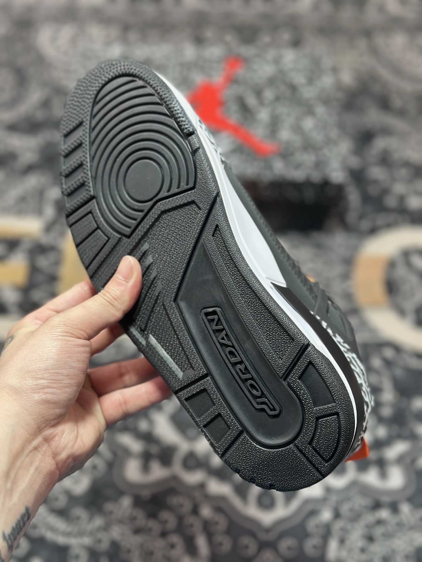 原装级别 Jordan Spizike Low AJ 乔丹合体元素 黑灰配色 文化休闲板鞋 FQ1759-008