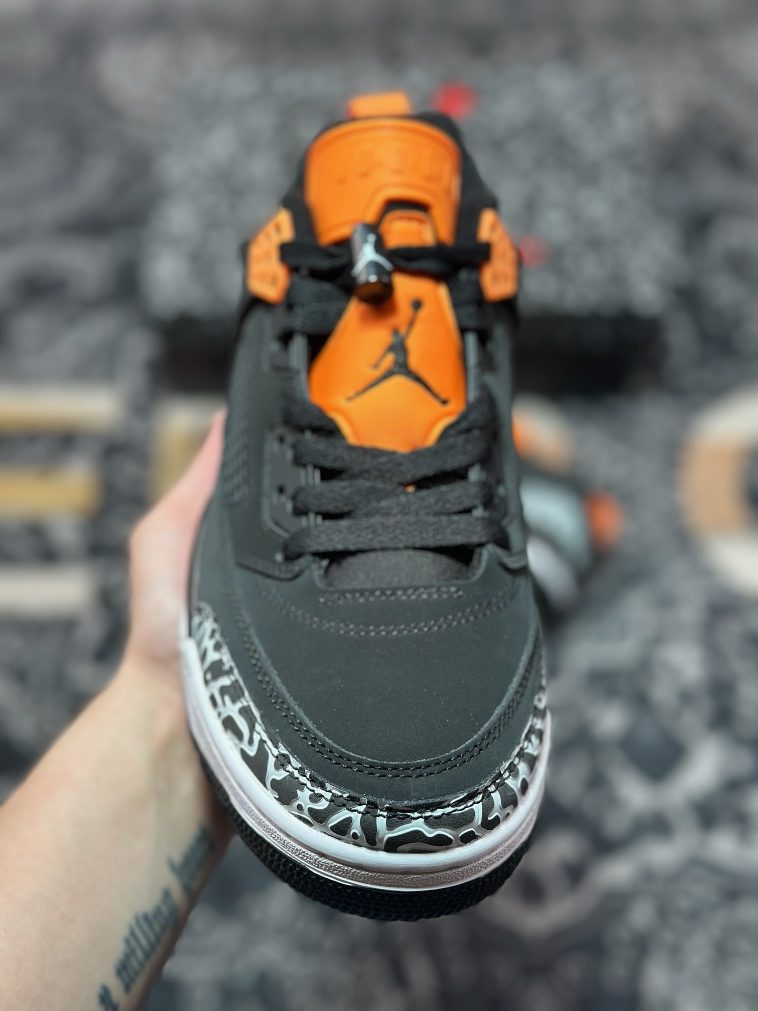原装级别 Jordan Spizike Low AJ 乔丹合体元素 黑灰配色 文化休闲板鞋 FQ1759-008