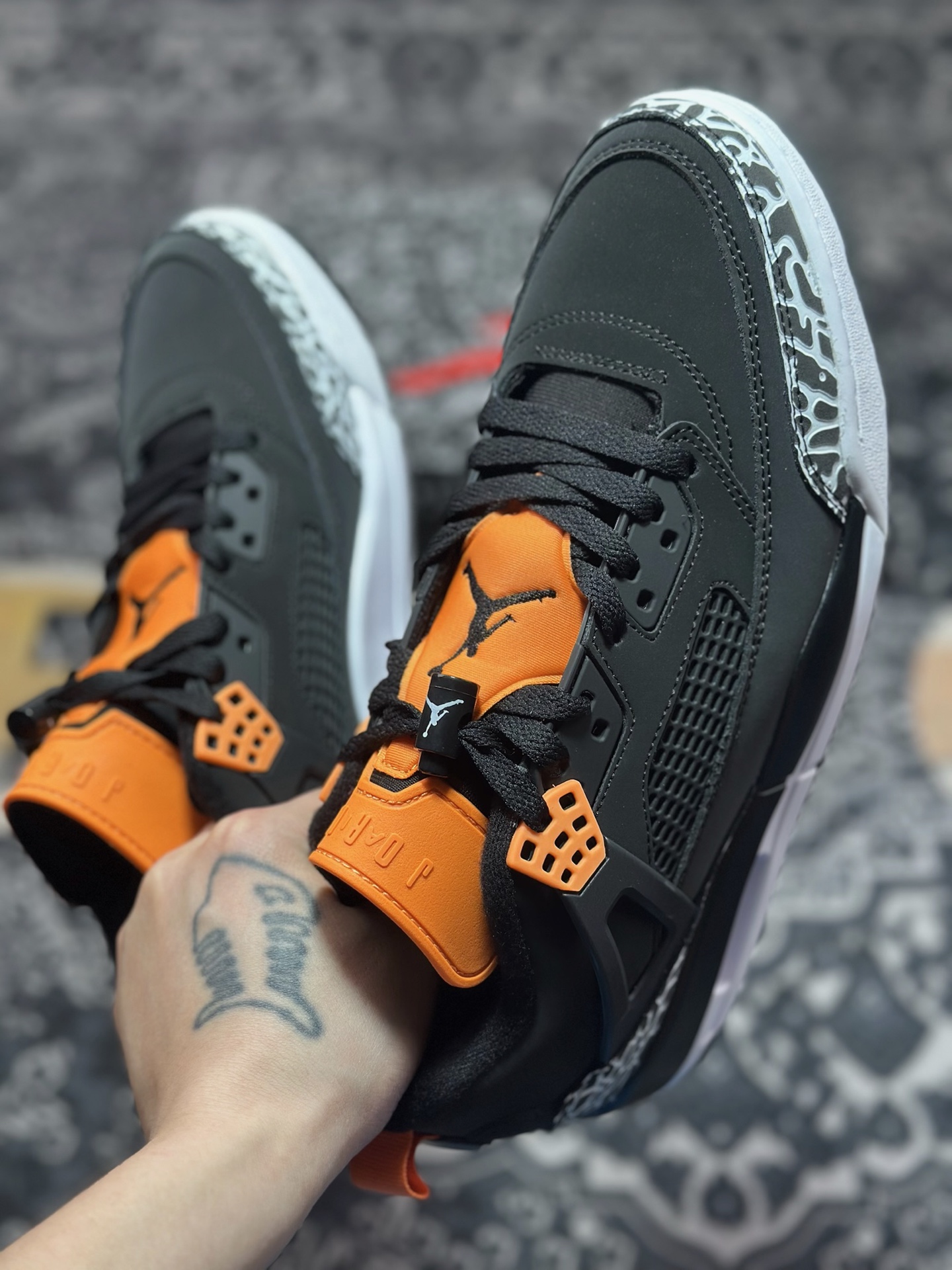 原装级别 Jordan Spizike Low AJ 乔丹合体元素 黑灰配色 文化休闲板鞋 FQ1759-008