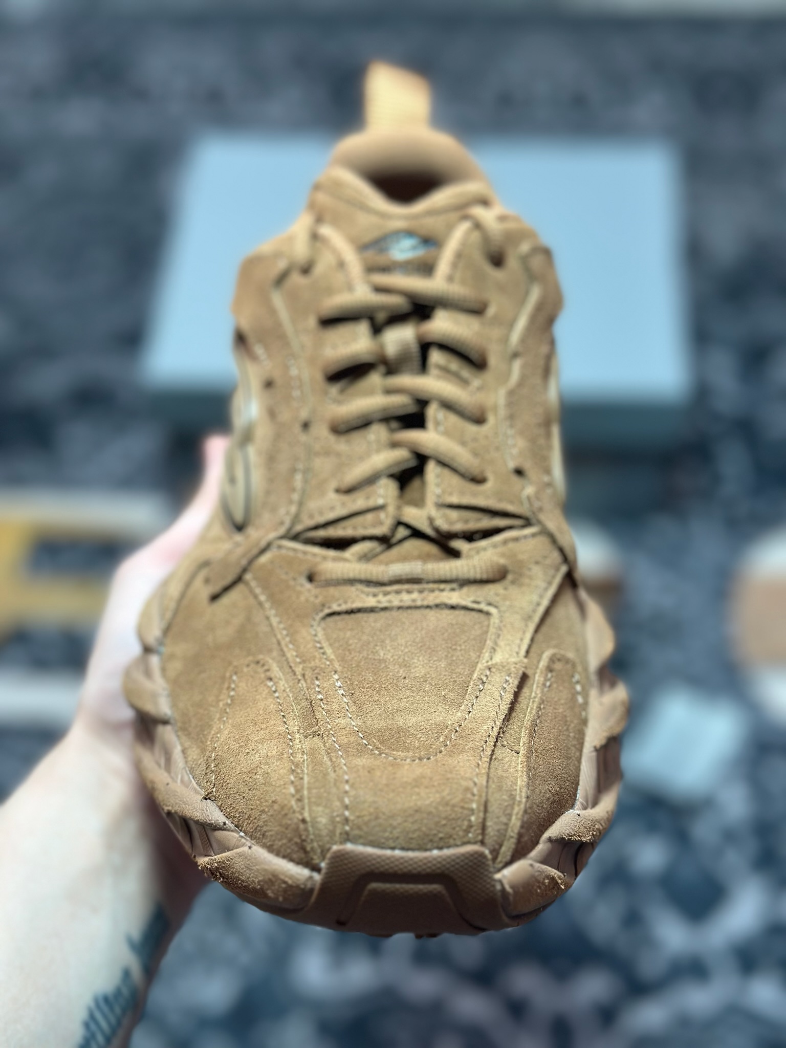 C2380 优选 原装级别# Balenciaga 巴黎世家 MONDAY 做旧休闲运动鞋