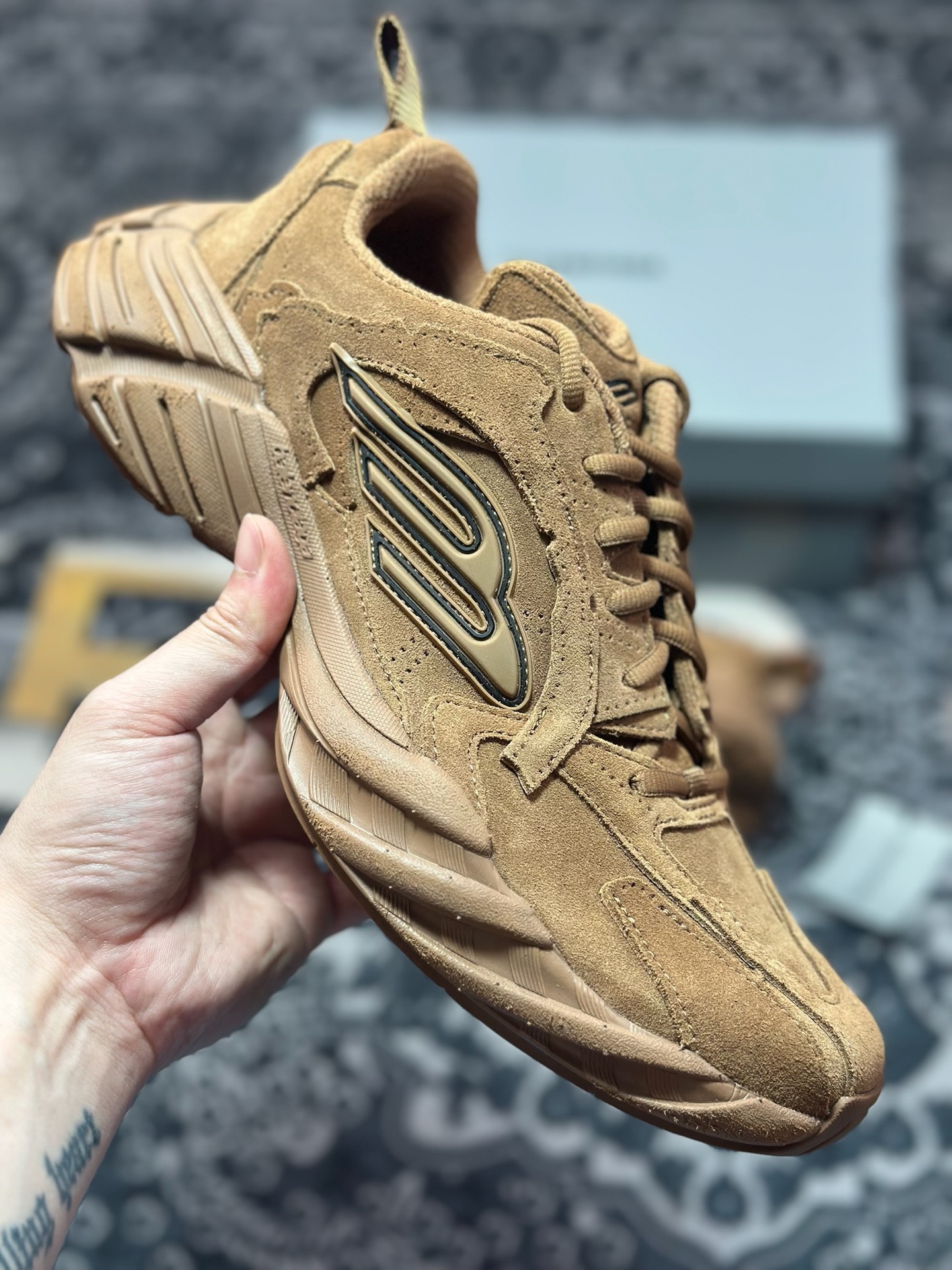 C2380 优选 原装级别# Balenciaga 巴黎世家 MONDAY 做旧休闲运动鞋