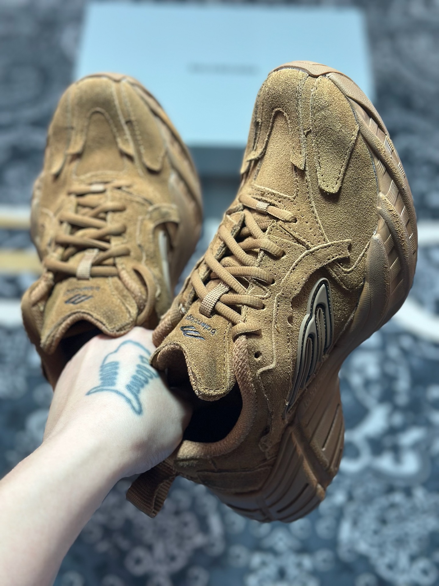 C8440 优选 原装级别# Balenciaga 巴黎世家 MONDAY 纯原大厂 做旧休闲运动鞋