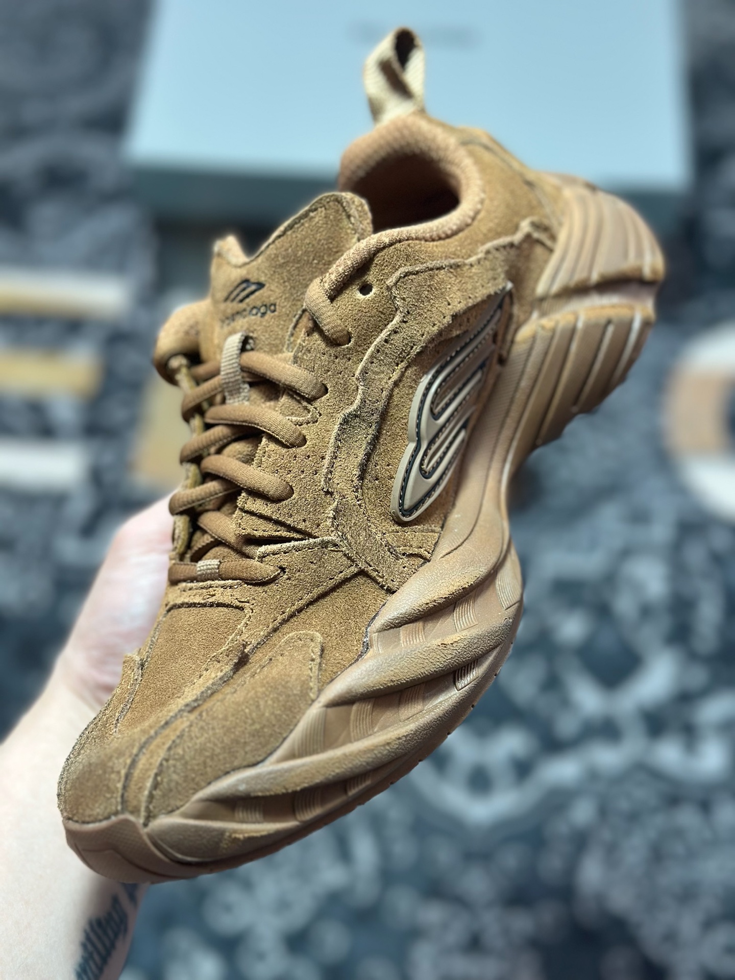 C8440 优选 原装级别# Balenciaga 巴黎世家 MONDAY 纯原大厂 做旧休闲运动鞋