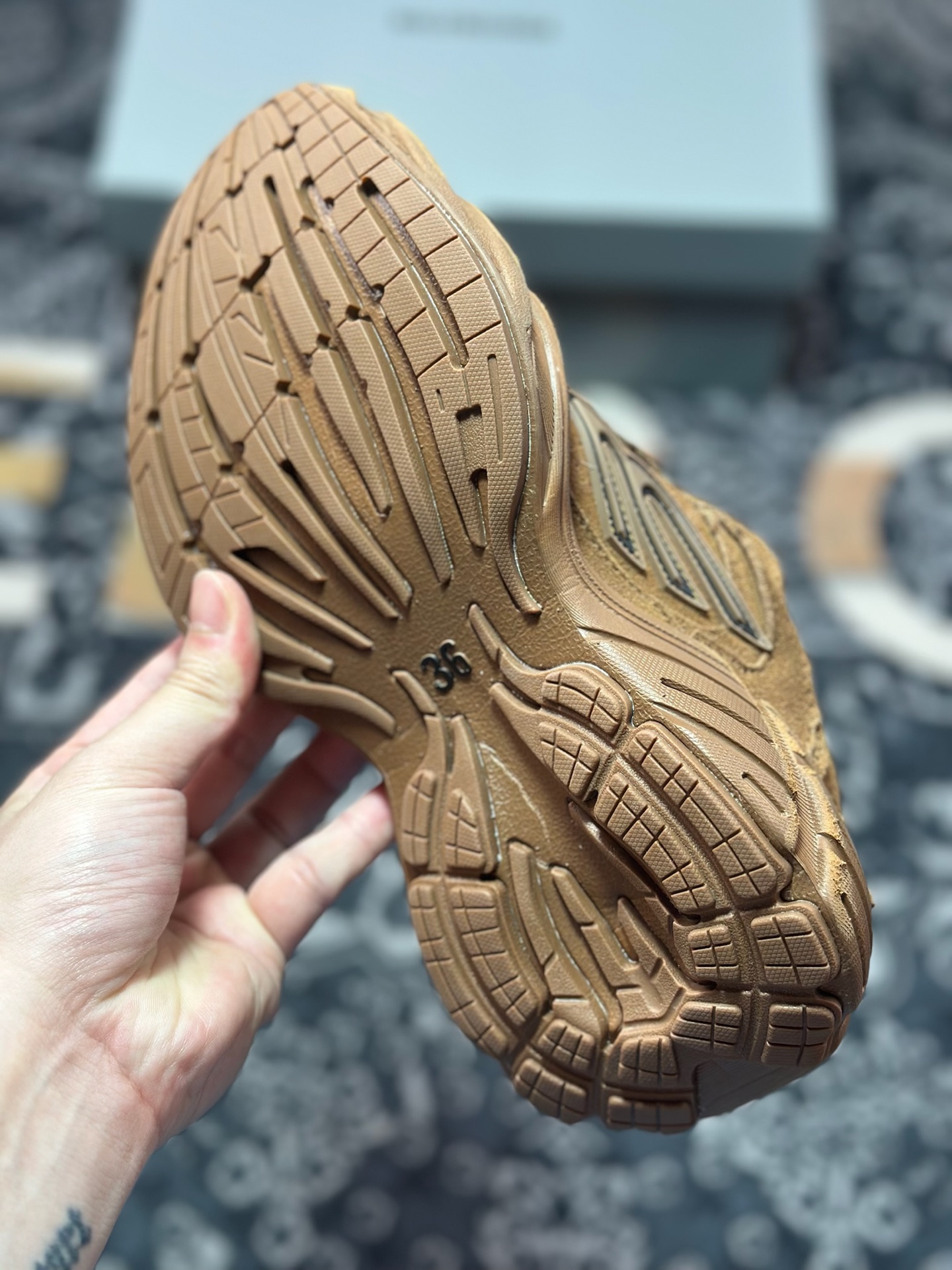 C8440 优选 原装级别# Balenciaga 巴黎世家 MONDAY 纯原大厂 做旧休闲运动鞋