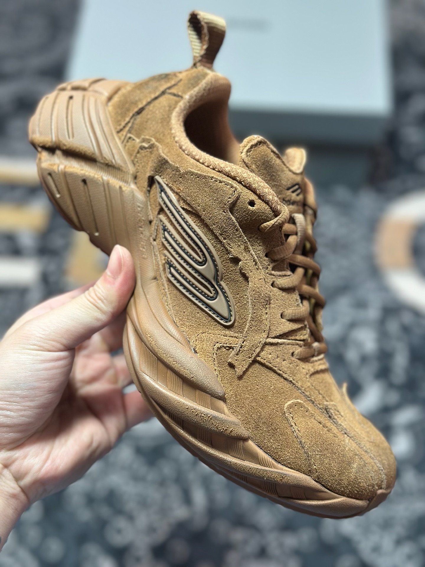 C8440 优选 原装级别# Balenciaga 巴黎世家 MONDAY 纯原大厂 做旧休闲运动鞋