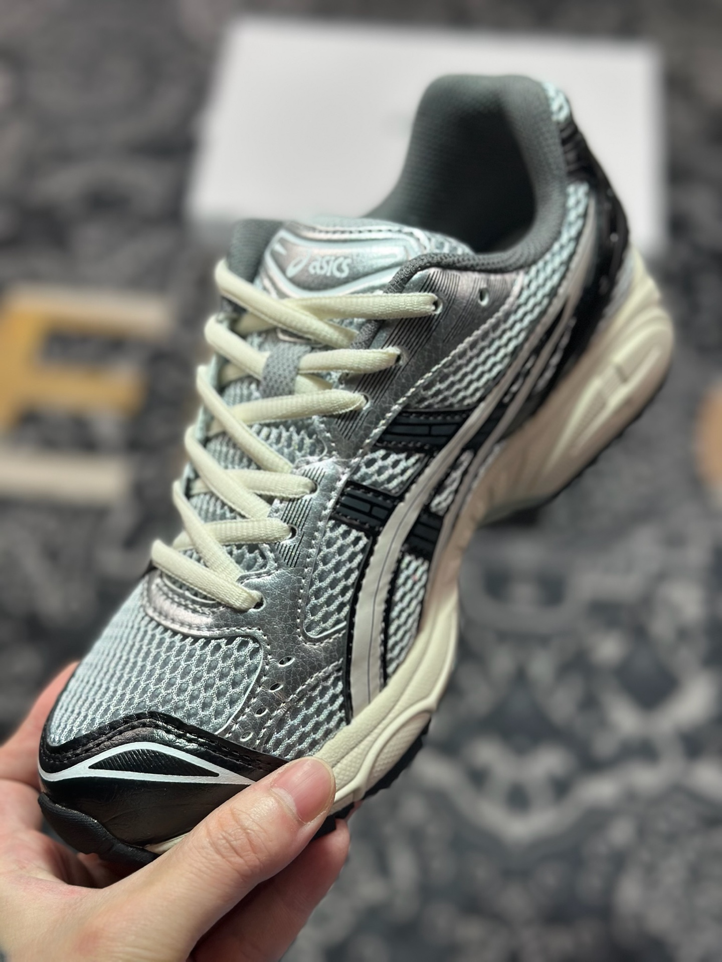 A9220 原装级别 Asics 亚瑟士 GEL-Kayano 14 低帮运动休闲跑步鞋 1201A935-001