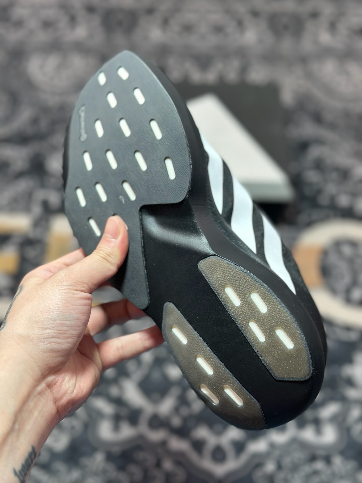 B2260 优选 原装级别 PK纯原 AD Adizero Evo SL M 白黑零度系列马拉松轻量竞速运动跑鞋黑白 JP7149