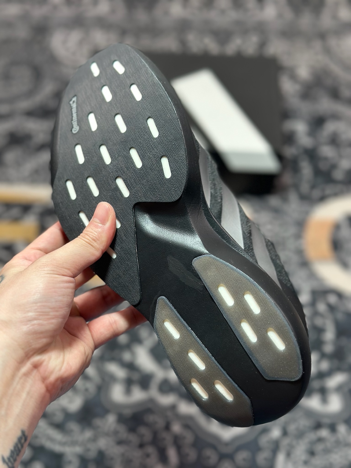 B2260 优选 原装级别 PK纯原 AD Adizero Evo SL M 白黑零度系列马拉松轻量竞速运动跑鞋黑白 JP7147