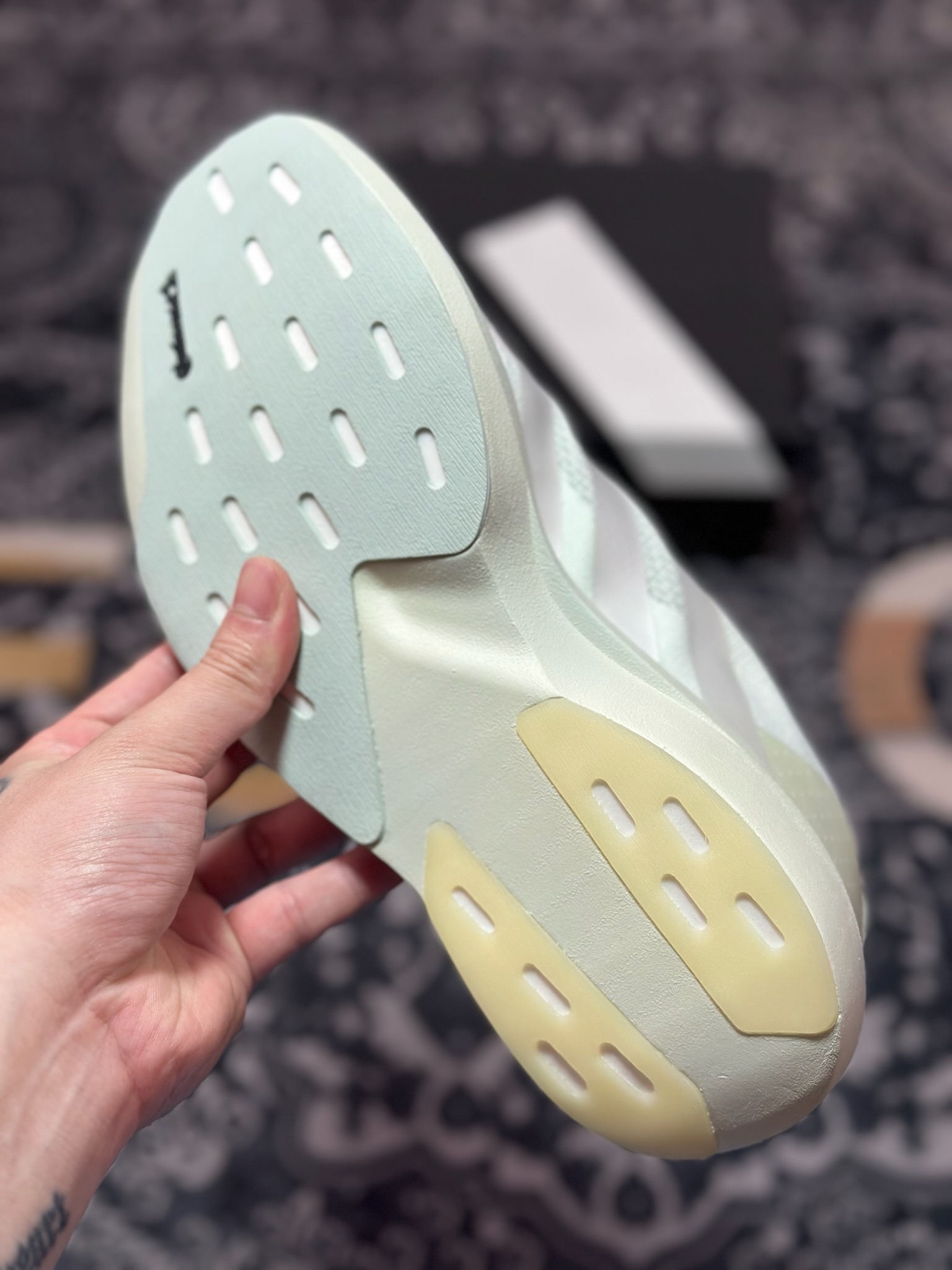 B2260 优选 原装级别 PK纯原 AD Adizero Evo SL M 白黑零度系列马拉松轻量竞速运动跑鞋黑白 JR5840