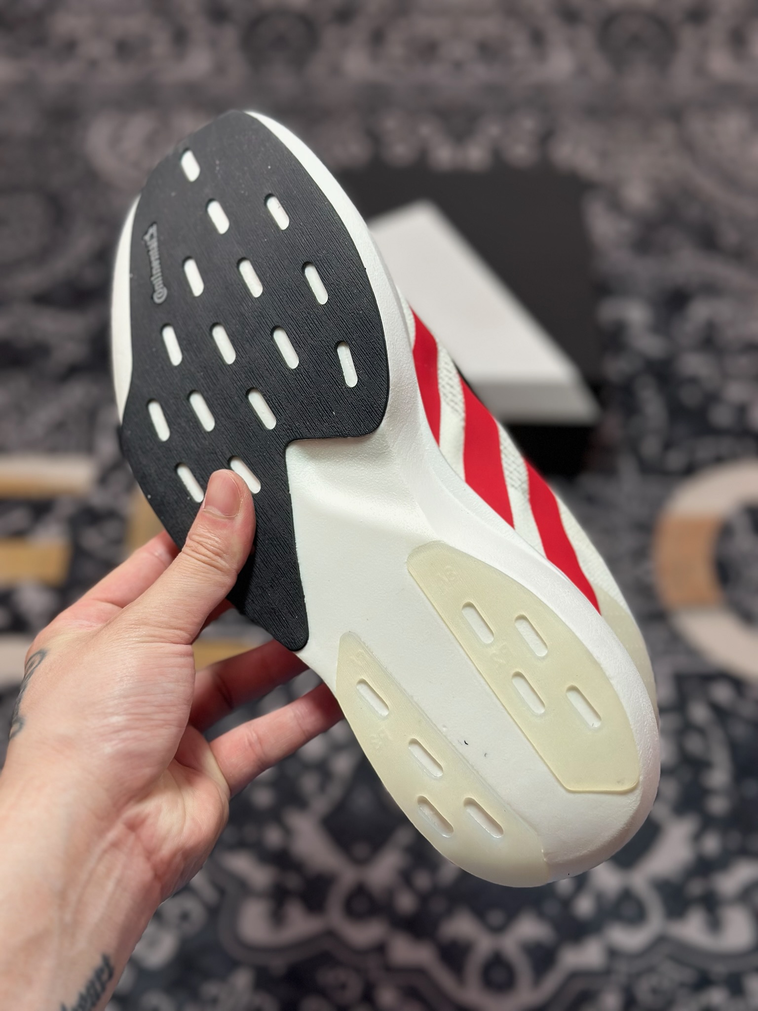 B2260 优选 原装级别 PK纯原 AD Adizero Evo SL M 白黑零度系列马拉松轻量竞速运动跑鞋黑白 JS1183