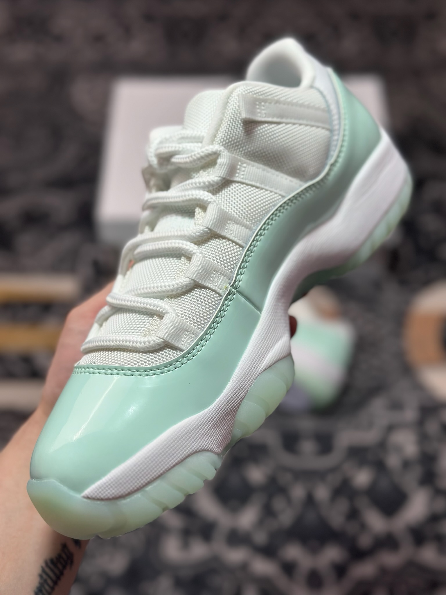 B4280 原厂级别 Jordan Air Jordan 11 薄荷绿 AH7860-103