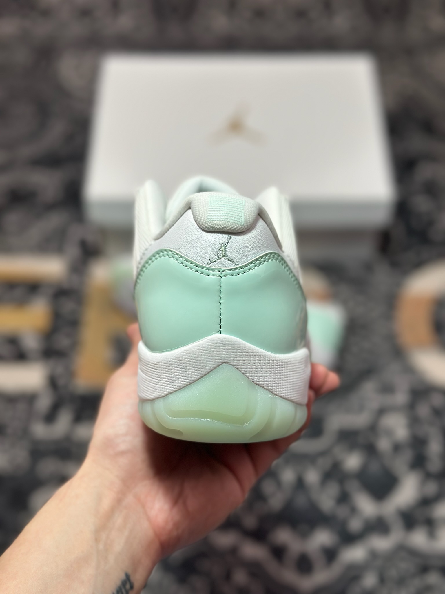 B4280 原厂级别 Jordan Air Jordan 11 薄荷绿 AH7860-103