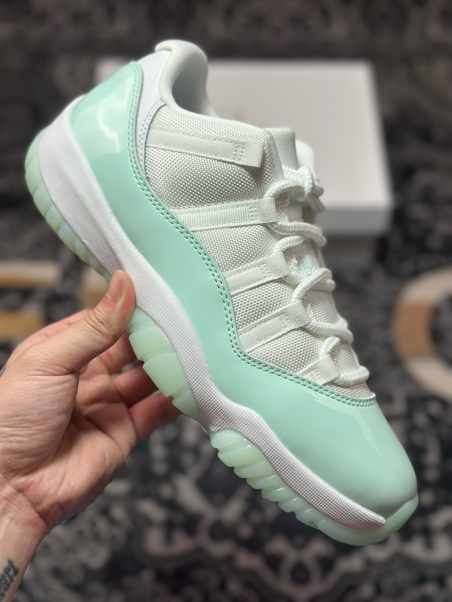 B4280 原厂级别 Jordan Air Jordan 11 薄荷绿 AH7860-103