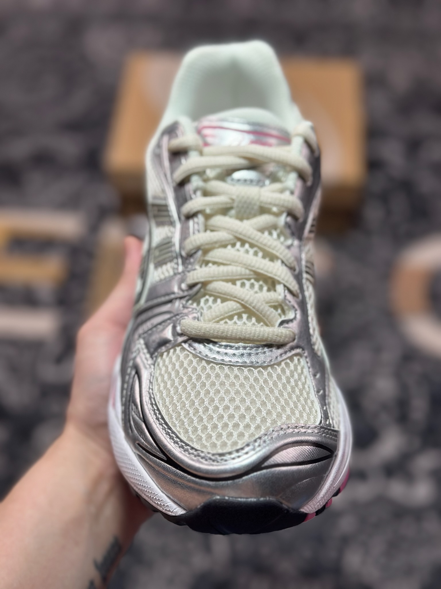 B5280 优选 原装级别 纯原 Asics 亚瑟士 GEL-Kayano 14 低帮运动休闲跑步鞋 1203A537-103